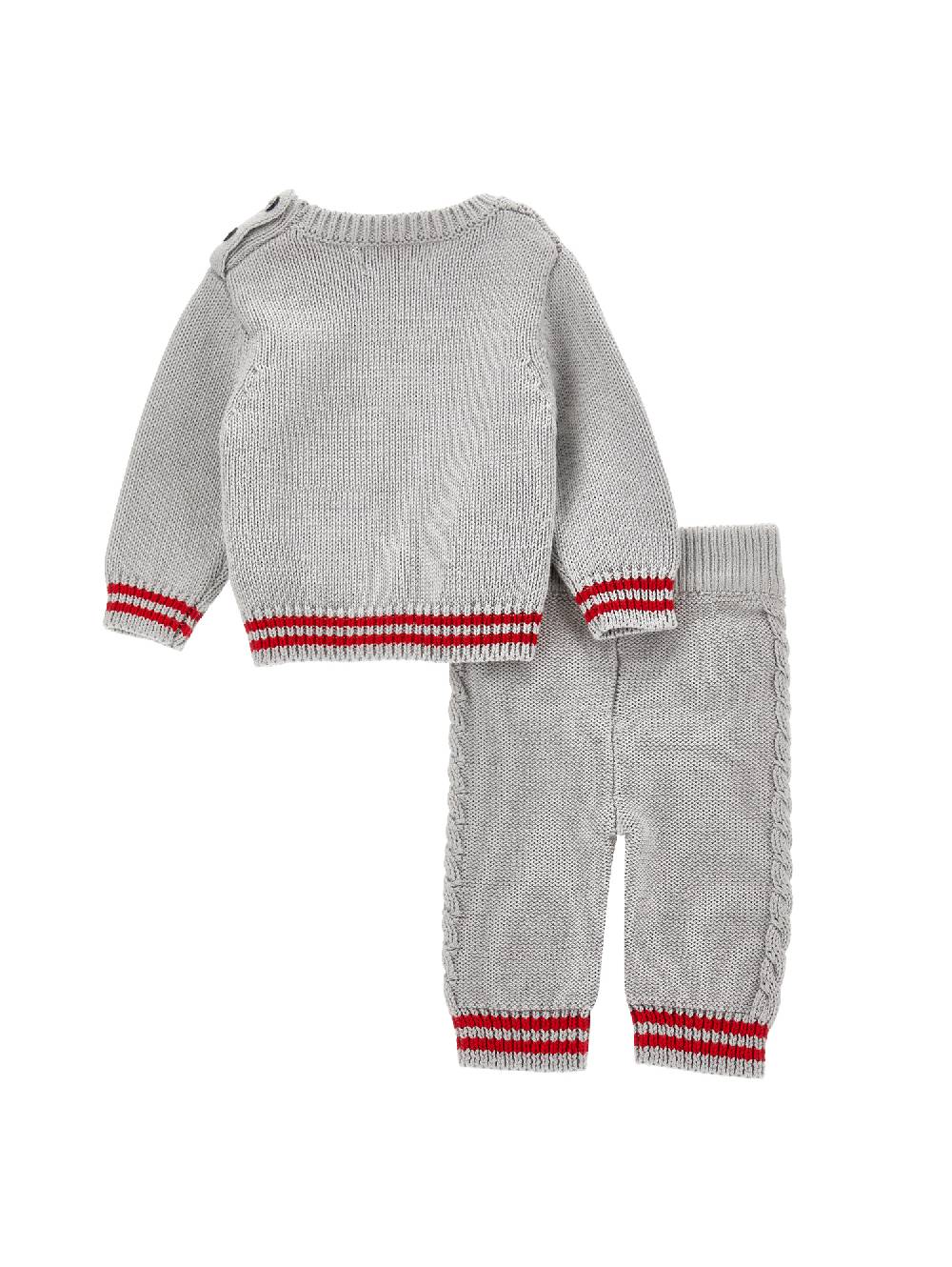 Monnalisa Completino In Maglia Tricot