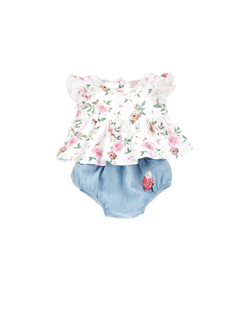 Monnalisa Completo cotone due pezzi