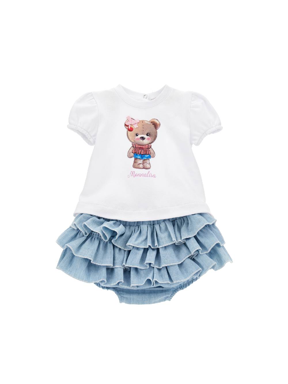 Monnalisa Completo due pezzi con teddy bear