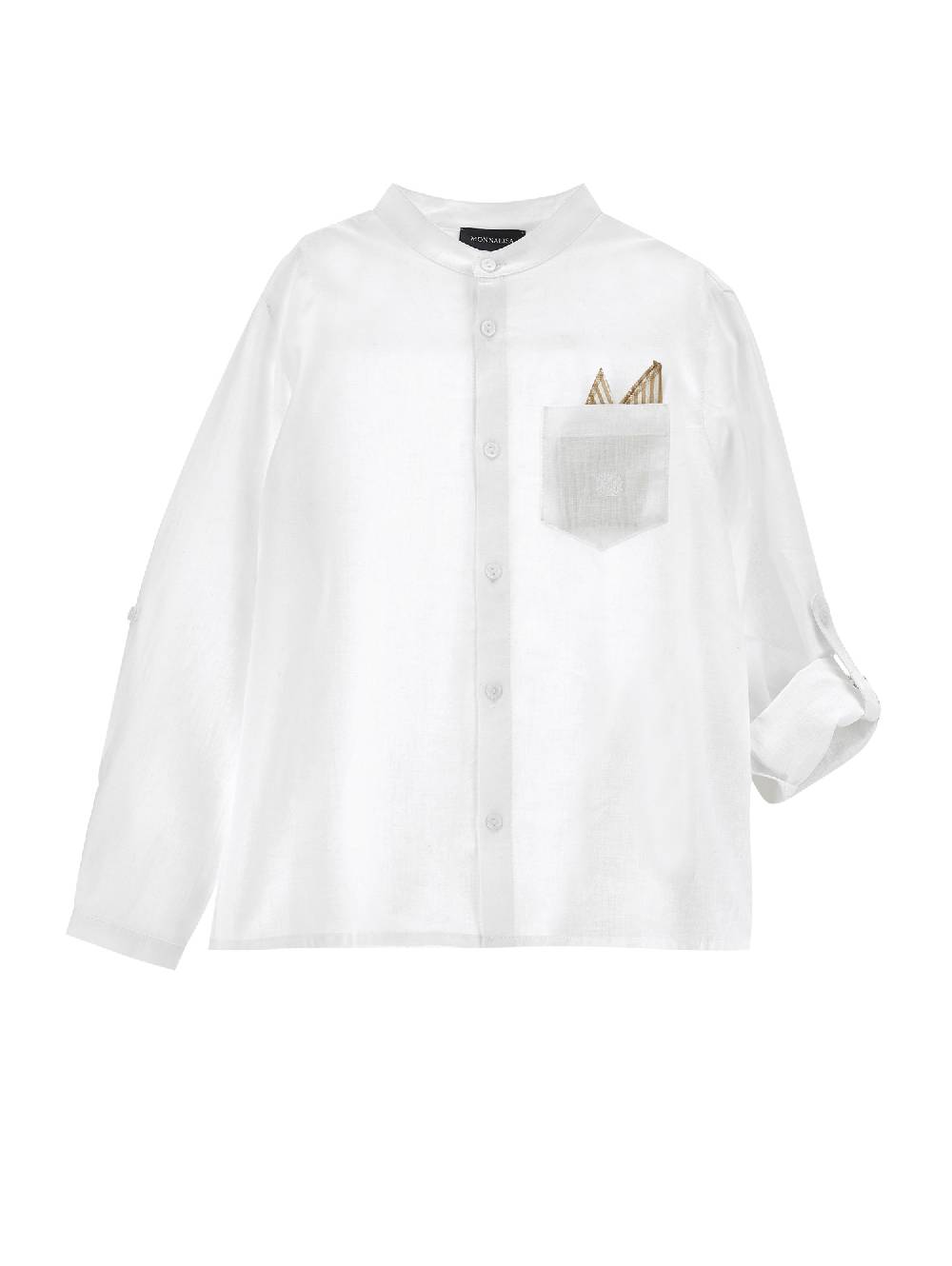 Monnalisa Completo Due Pezzi Seersucker