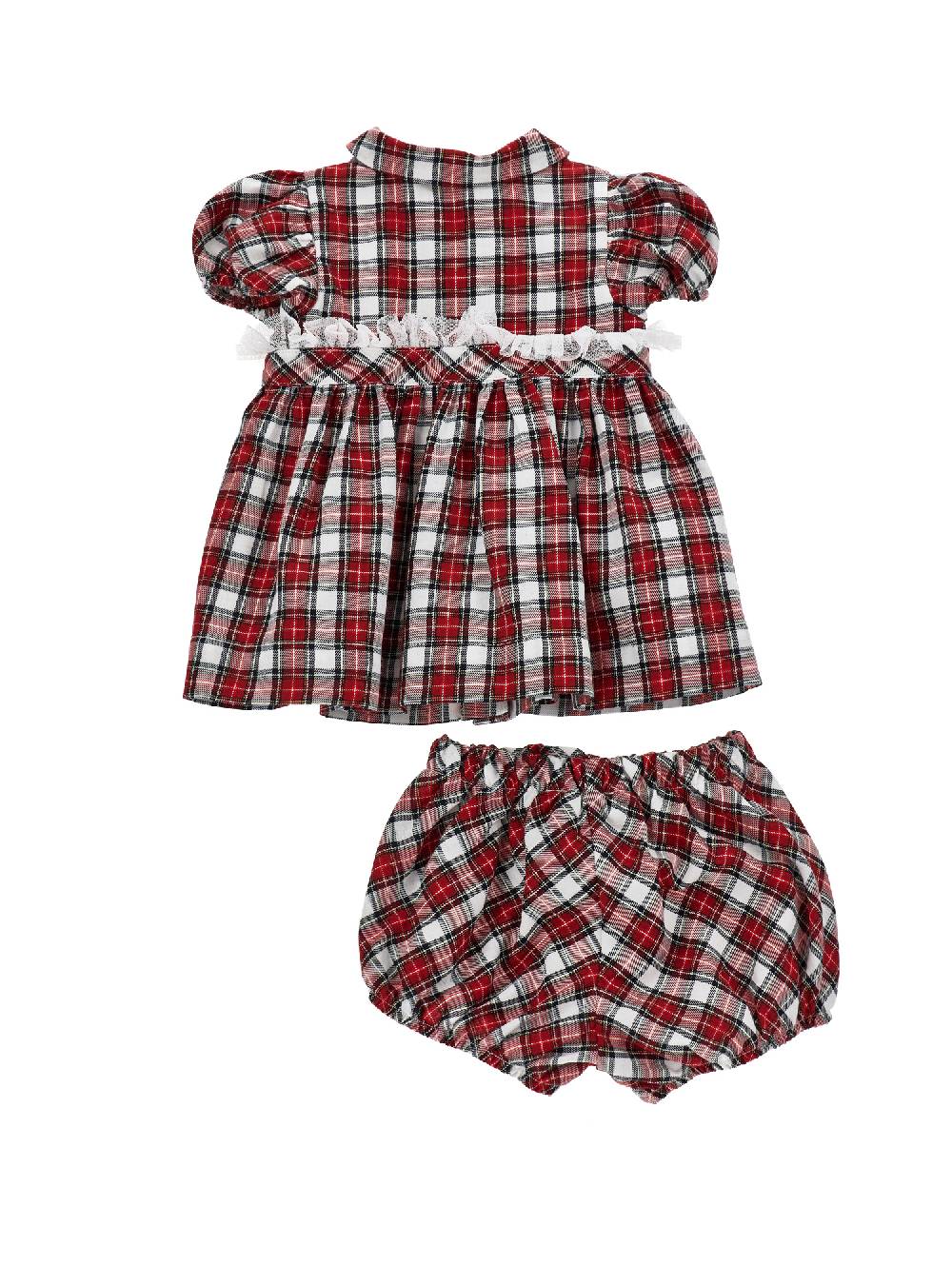 Monnalisa Completo Due Pezzi Tartan
