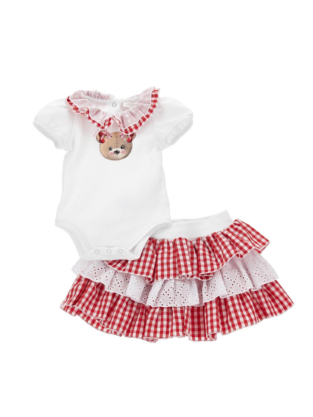 Monnalisa Completo Due Pezzi Vichy