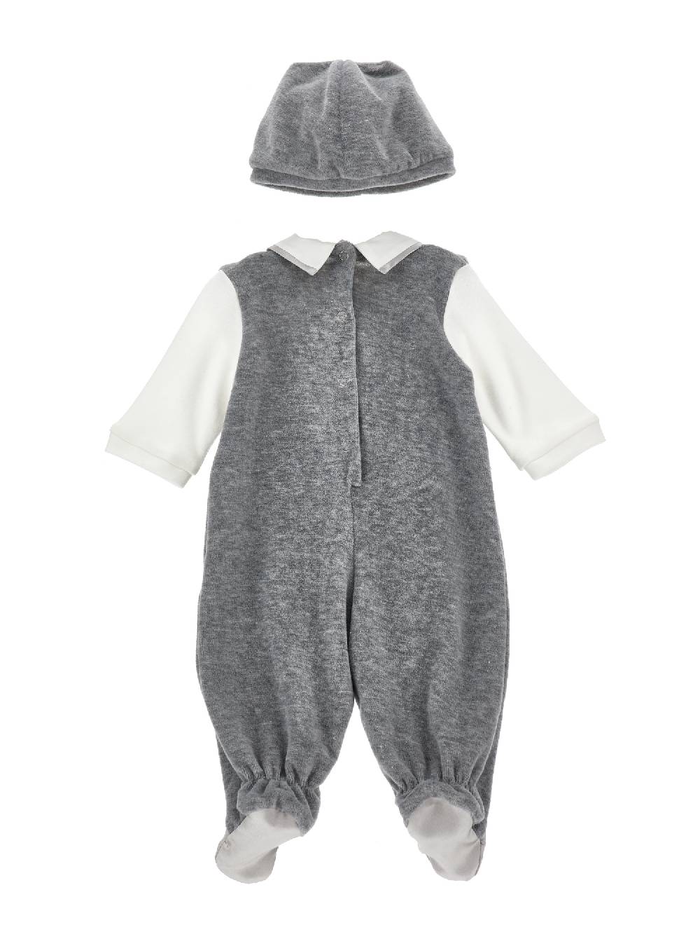 Monnalisa Completo Elegante Ciniglia