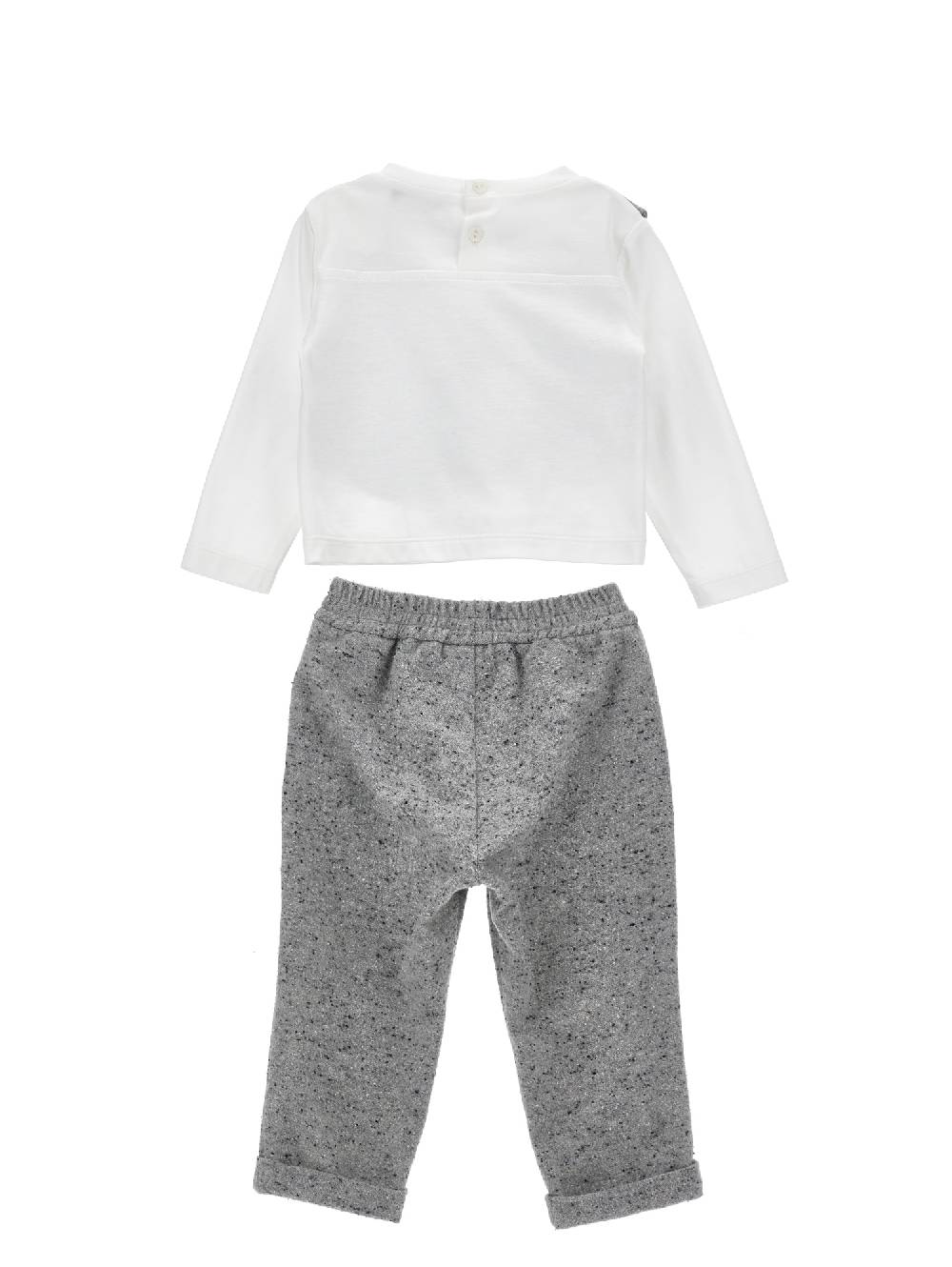 Monnalisa Completo Elegante Con Papillon