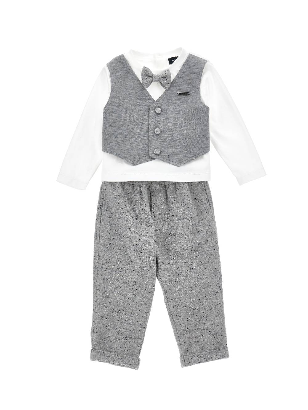 Monnalisa Completo elegante con papillon