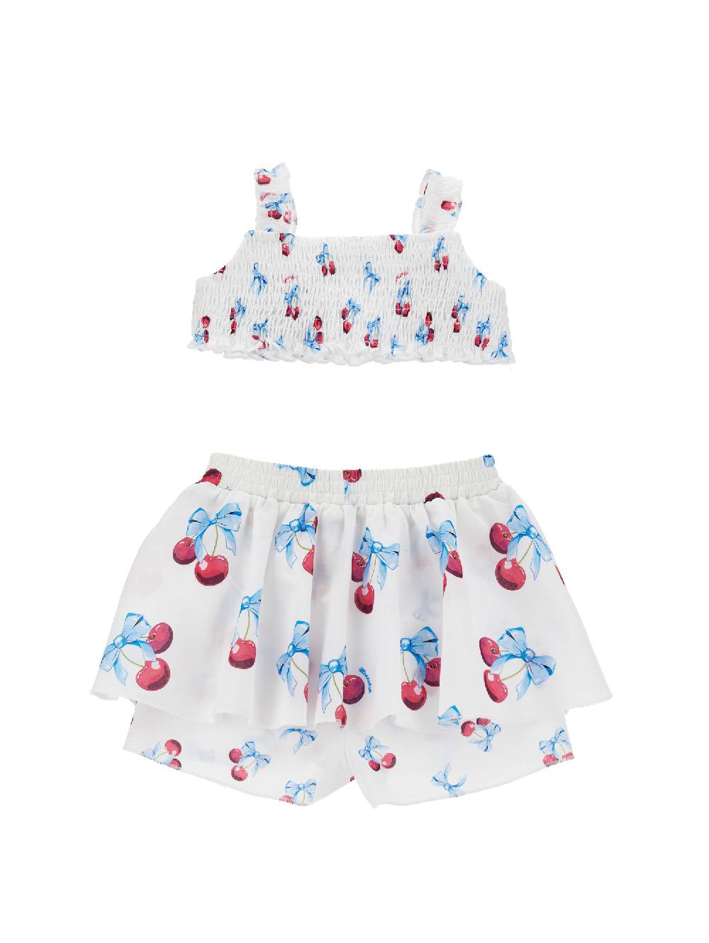 Monnalisa Completo Mare Ciliegie