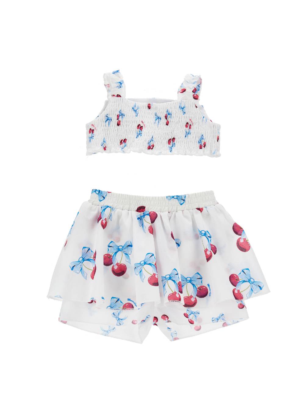 Monnalisa Completo mare ciliegie