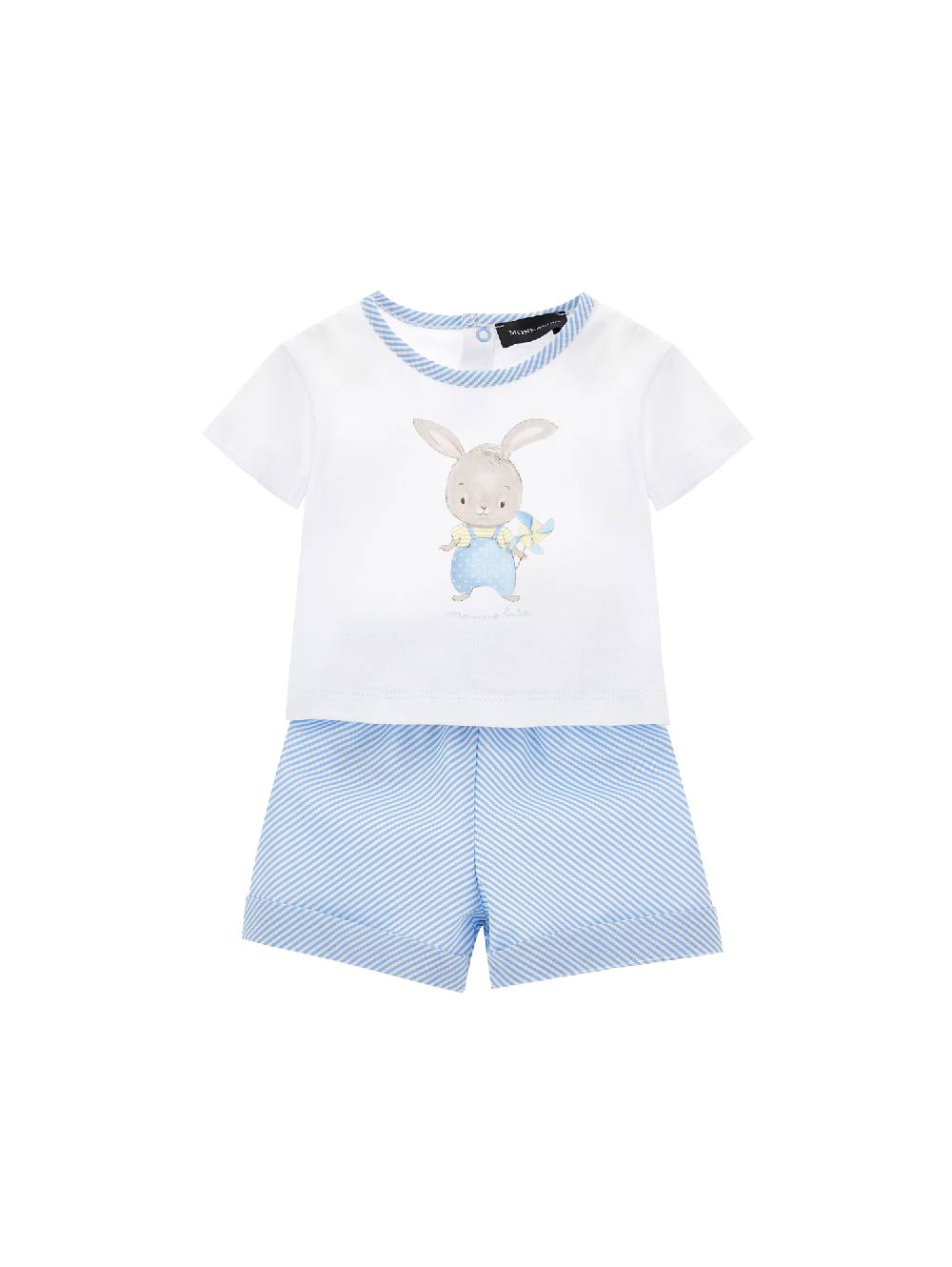 Monnalisa Completo Neonato, Due Pezzi Jersey