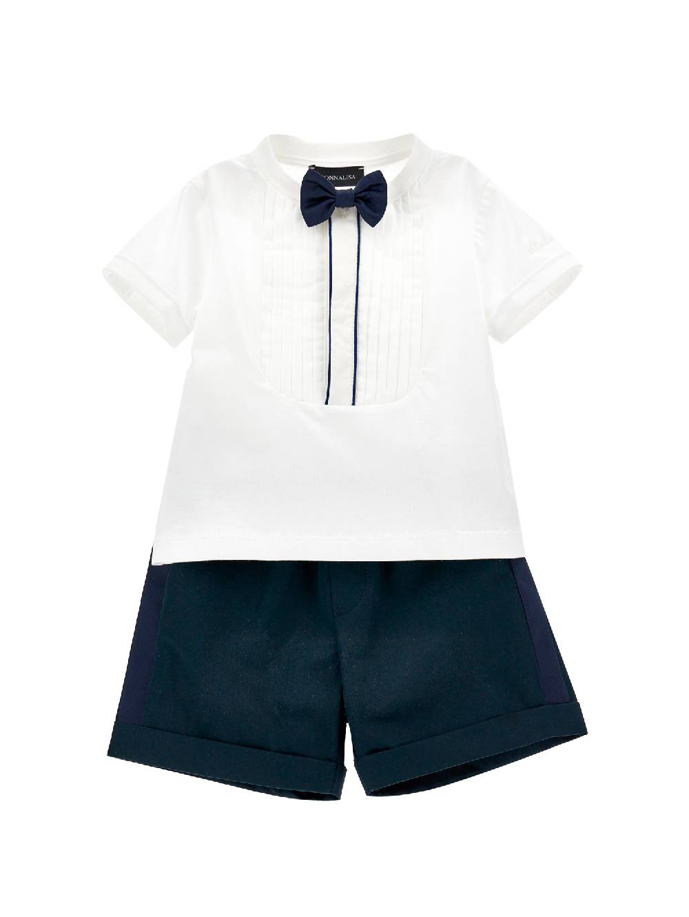 Monnalisa Completo party raso ultrafine