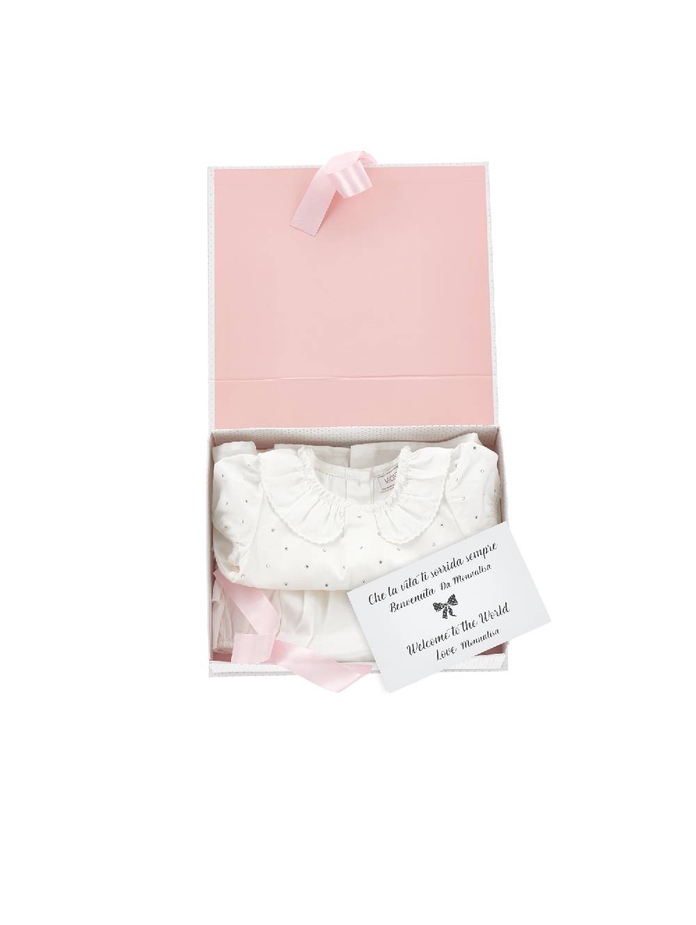 Monnalisa Completo Popeline Due Pezzi