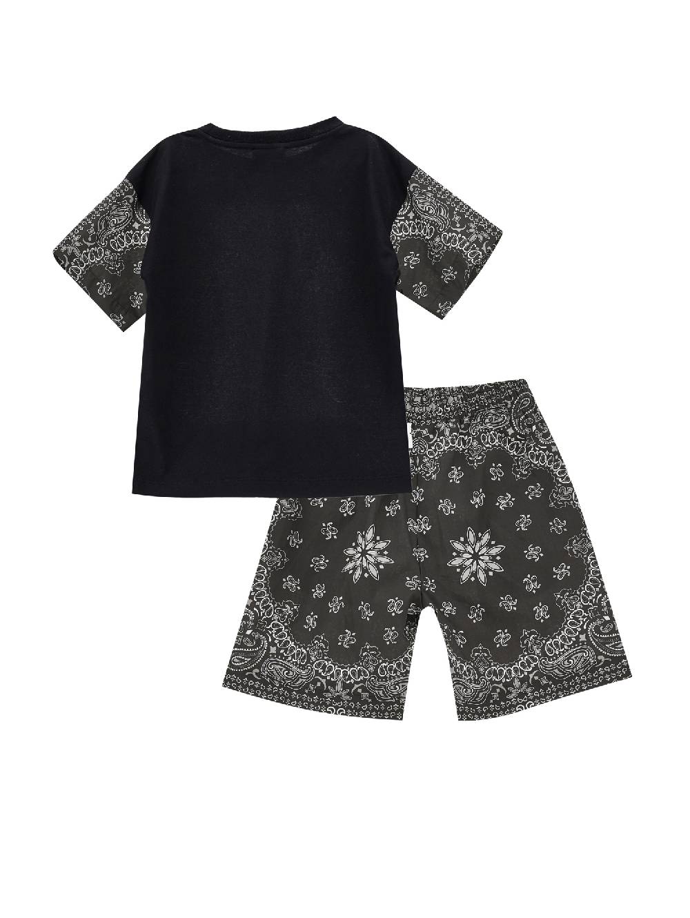 Monnalisa Completo Popeline Due Pezzi Paisley