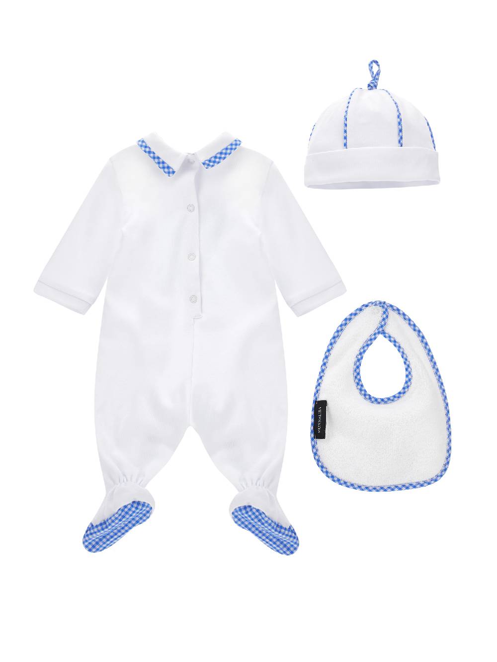 Monnalisa Completo Tre Pezzi Cotone Polpo