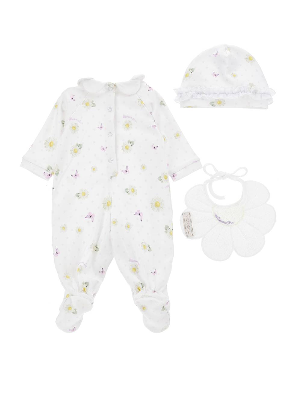 Monnalisa Completo Tre Pezzi Margherite