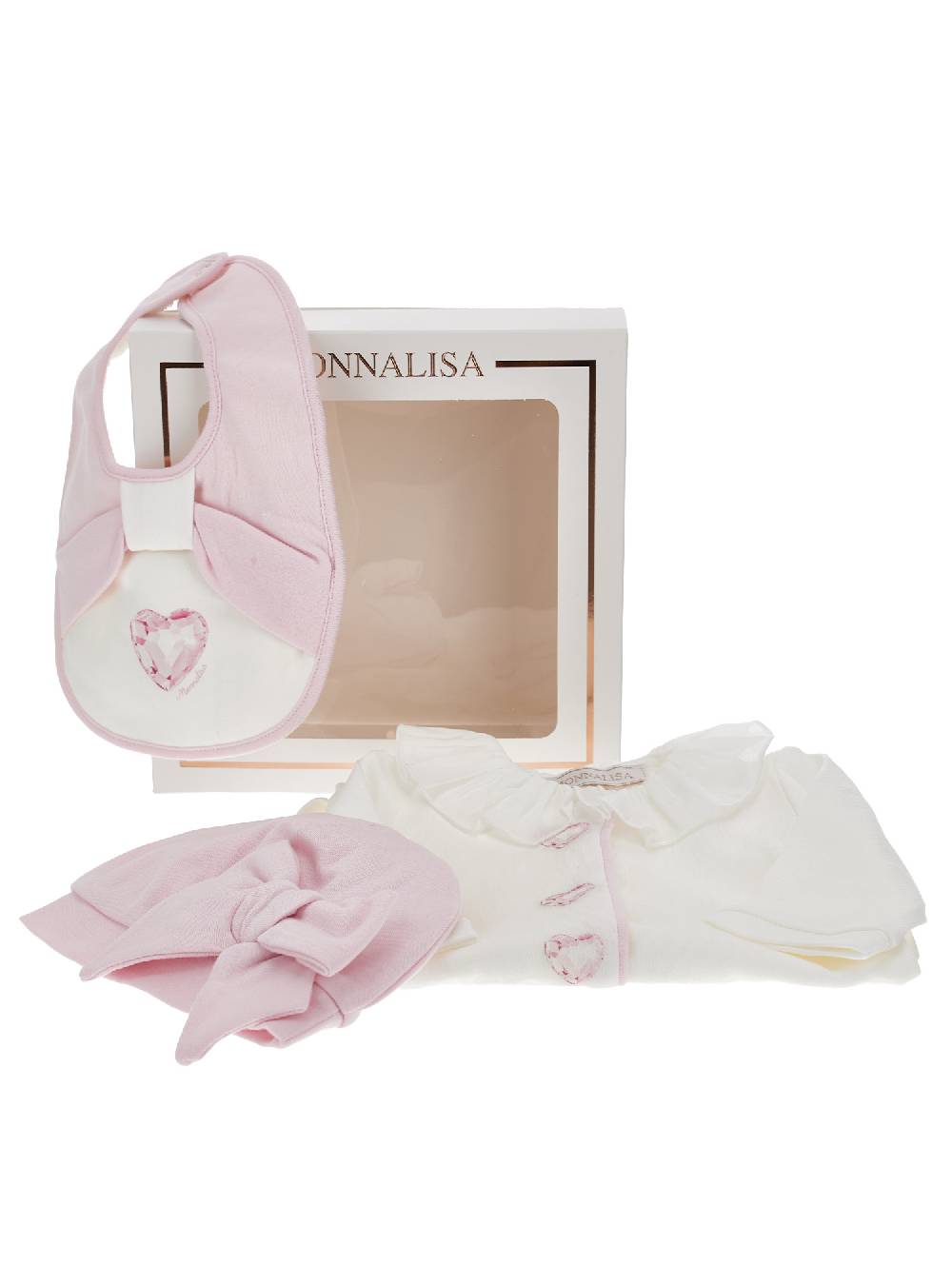 Monnalisa Completo tre pezzi neonata