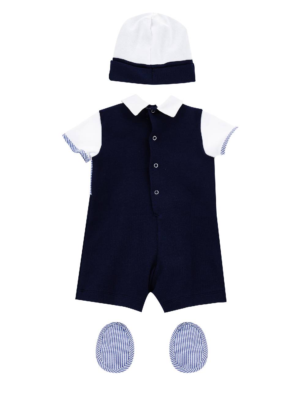 Monnalisa Completo Tre Pezzi, Set Mickey Neonato