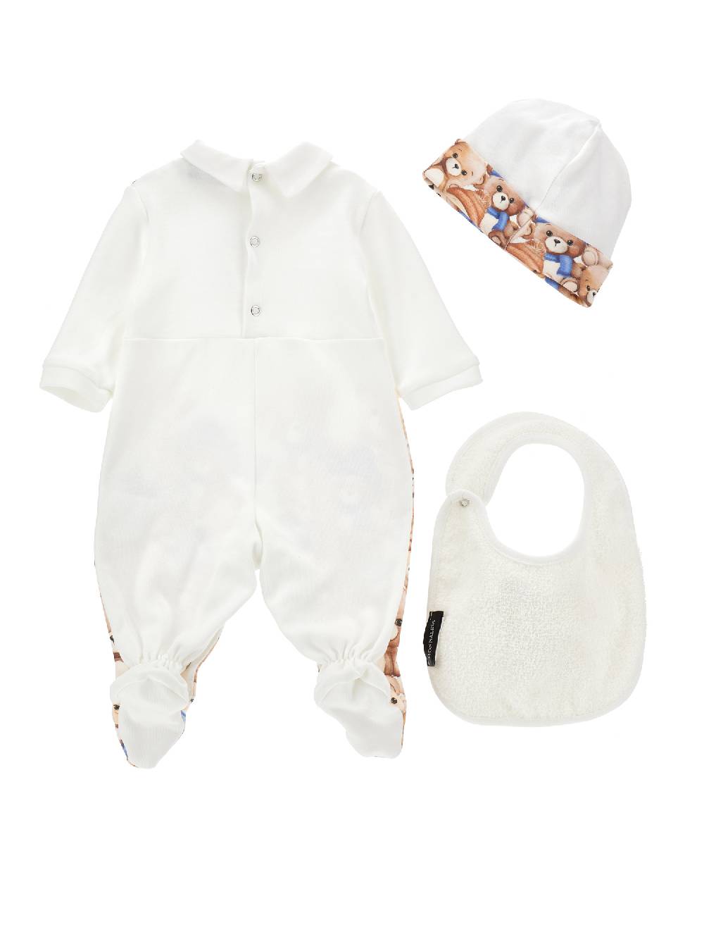 Monnalisa Completo Tre Pezzi Tutina E Accessori