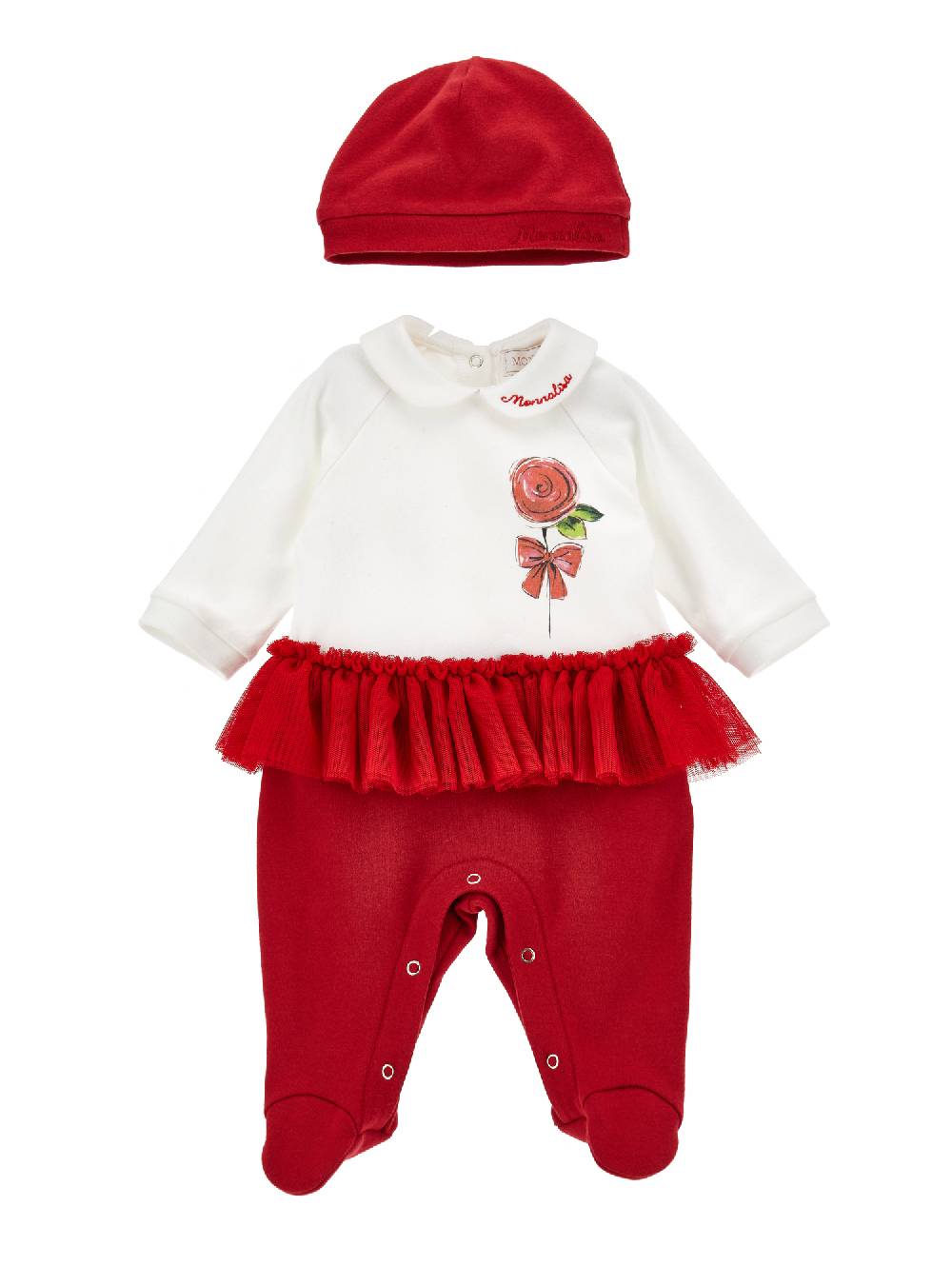 Monnalisa Completo tutina ciniglia con cuffietta