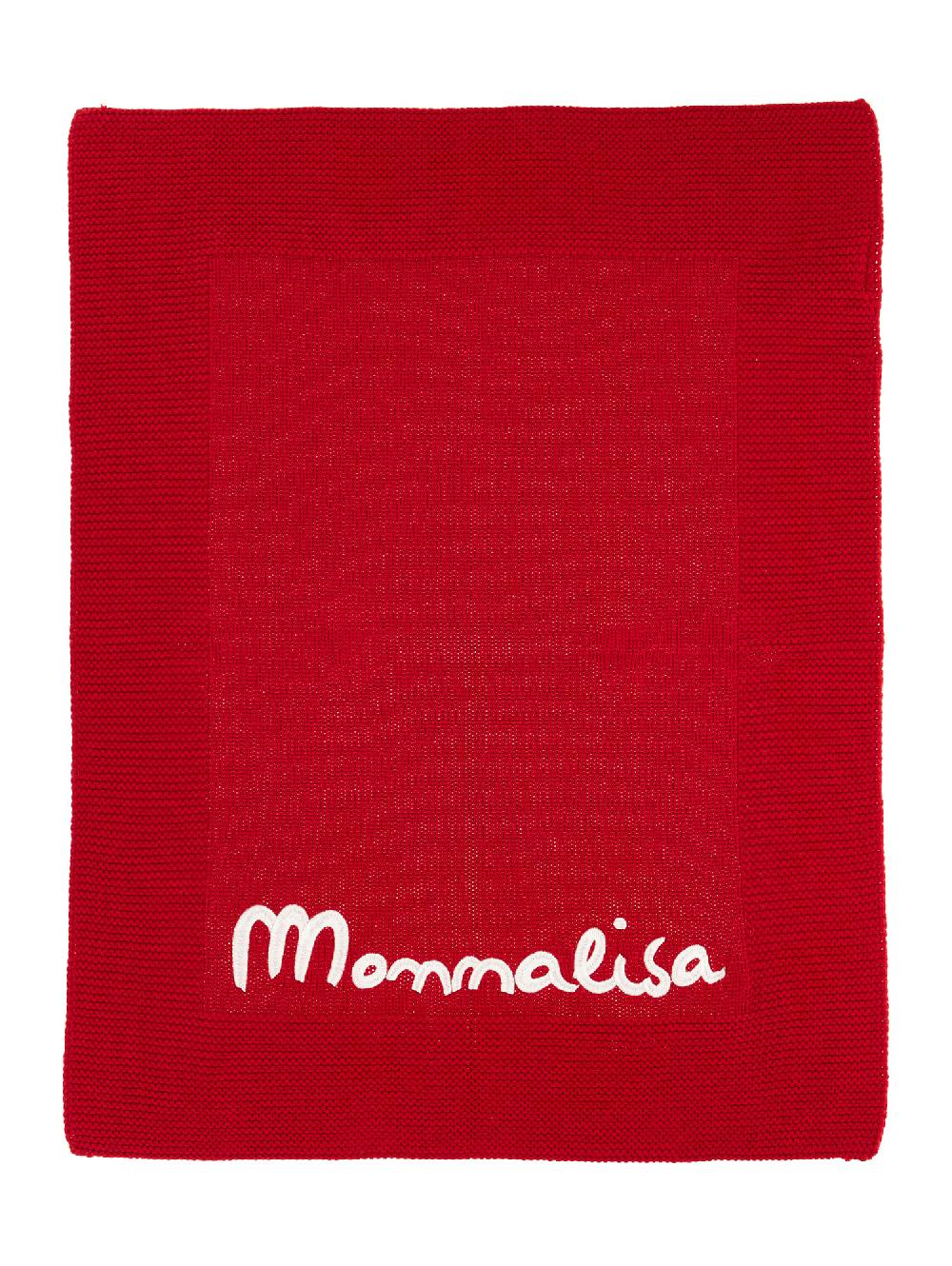 Monnalisa Copertina Tricot Ricamata