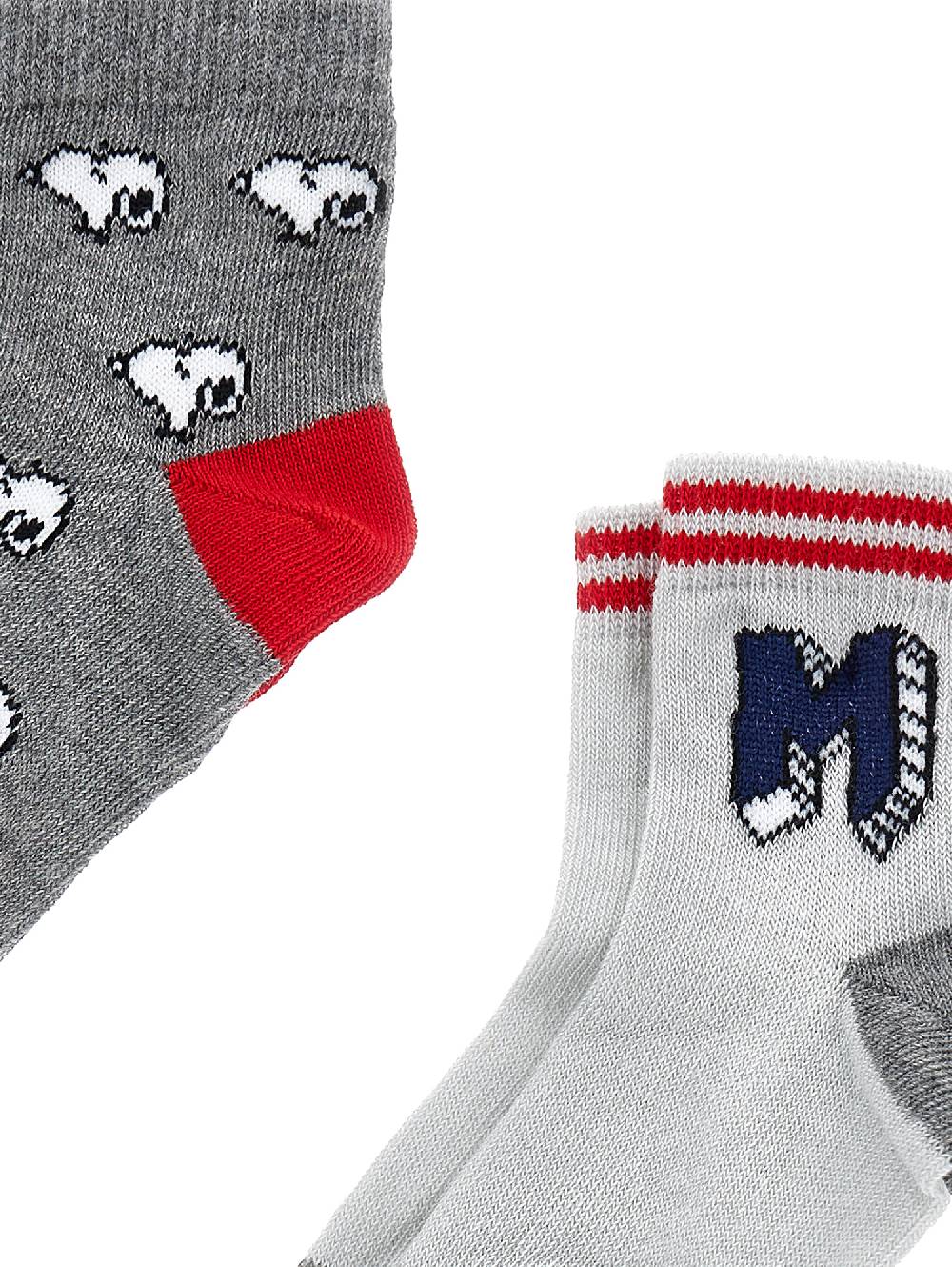 Monnalisa Coppia Calze Caldo Cotone