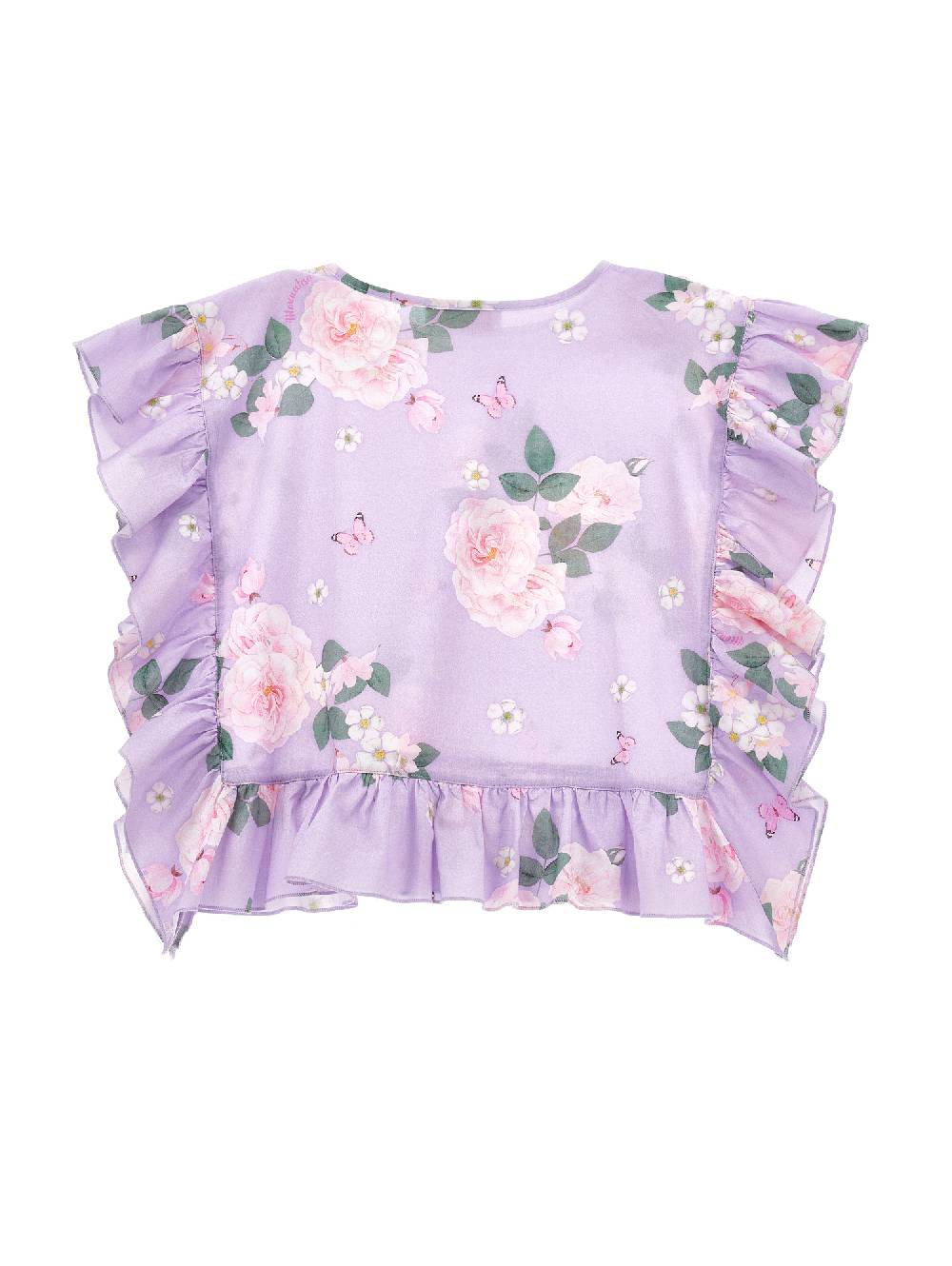 Monnalisa Copricostume Mussola Floreale