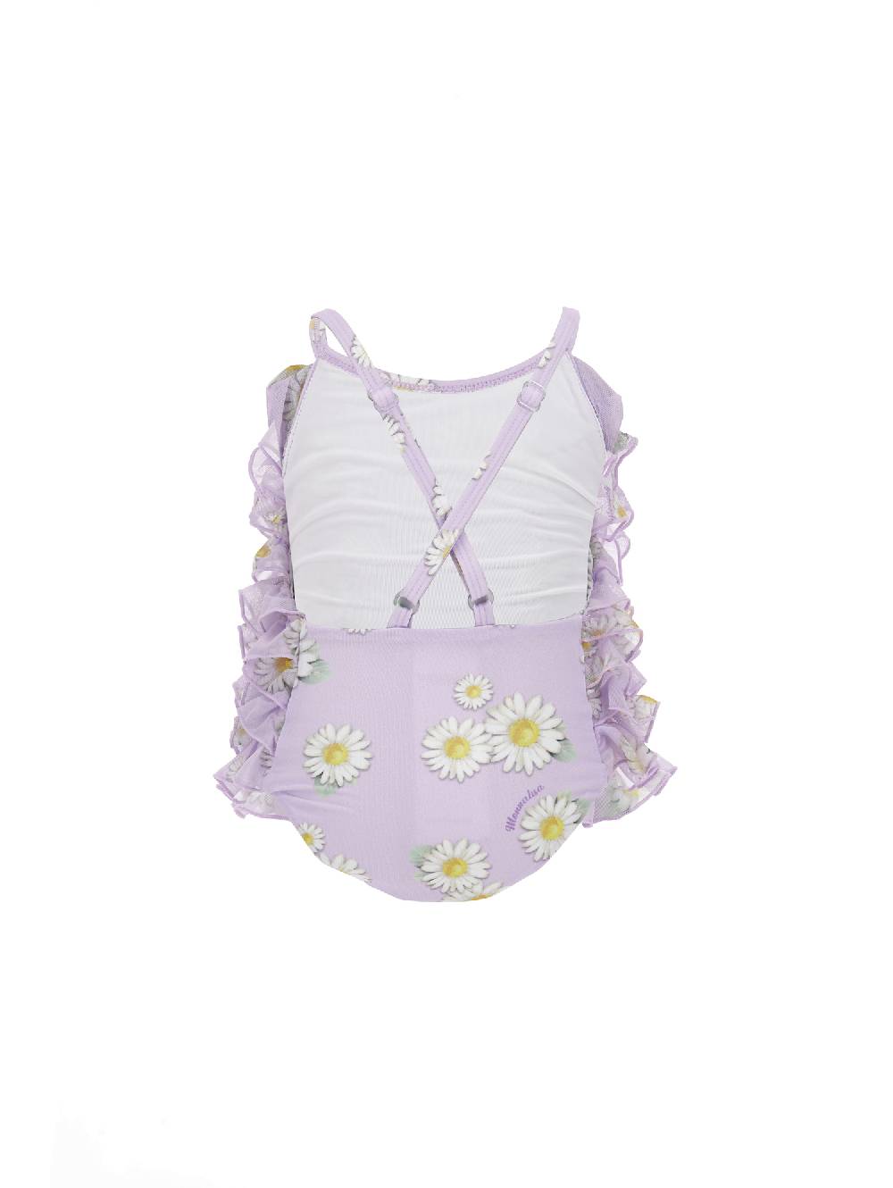 Monnalisa Costume Intero Frou Frou