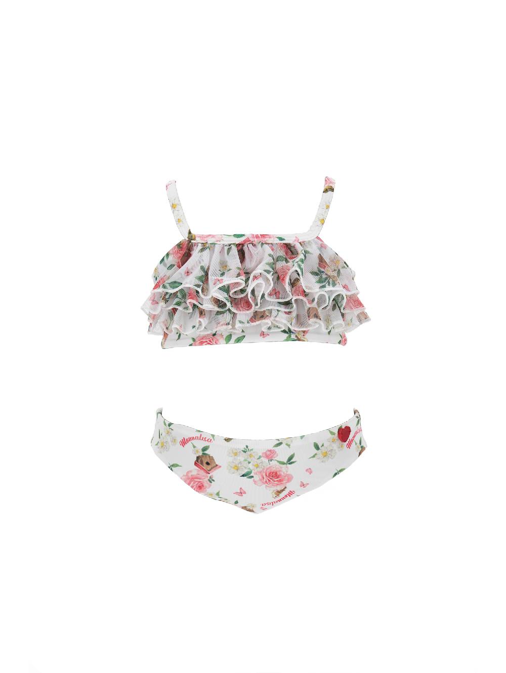 Monnalisa Costume stretch con tulle