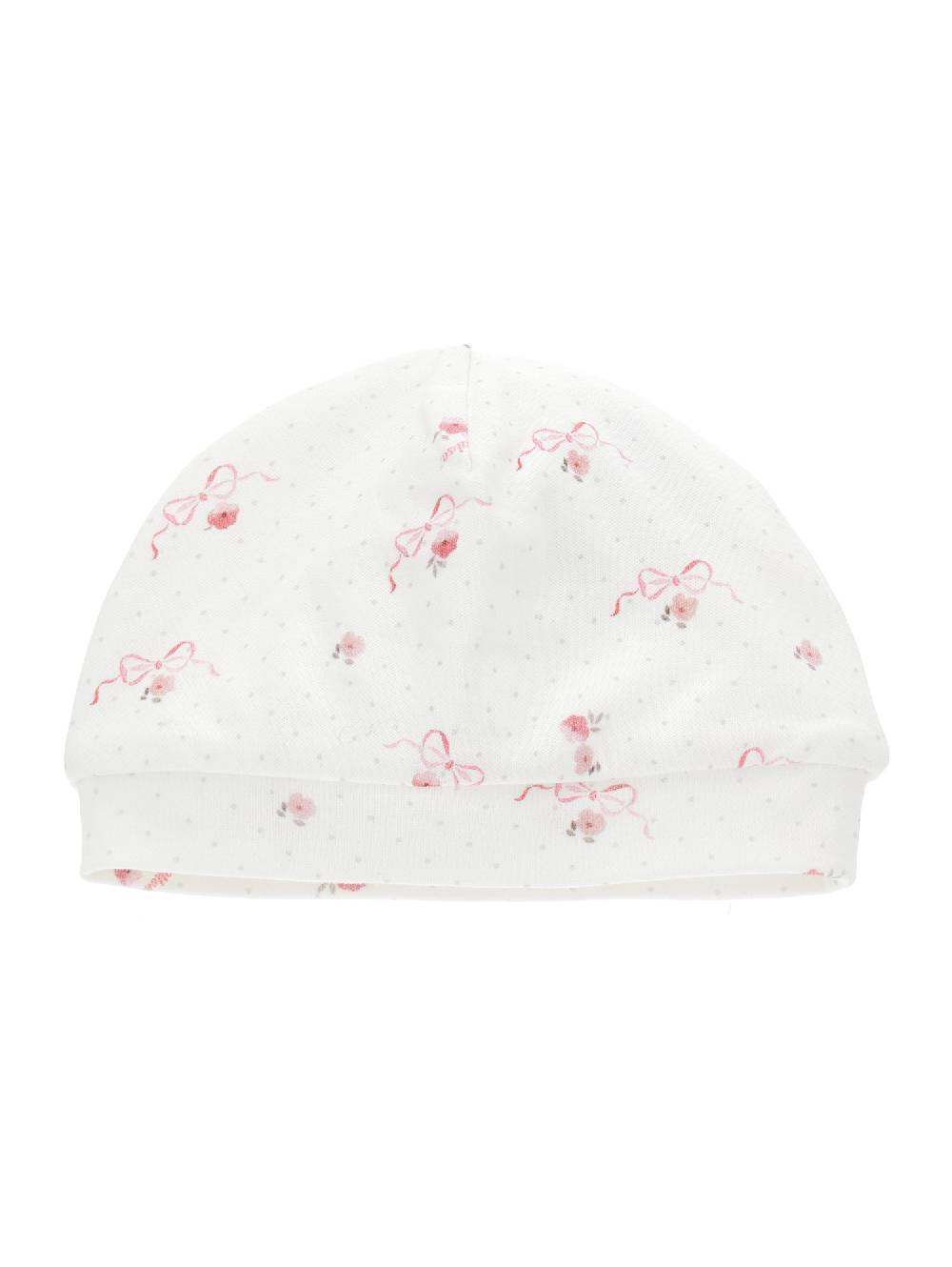 Monnalisa Cuffietta Jersey Floreale