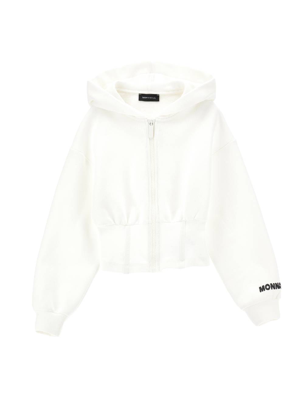 Monnalisa Felpa aperta a bustier