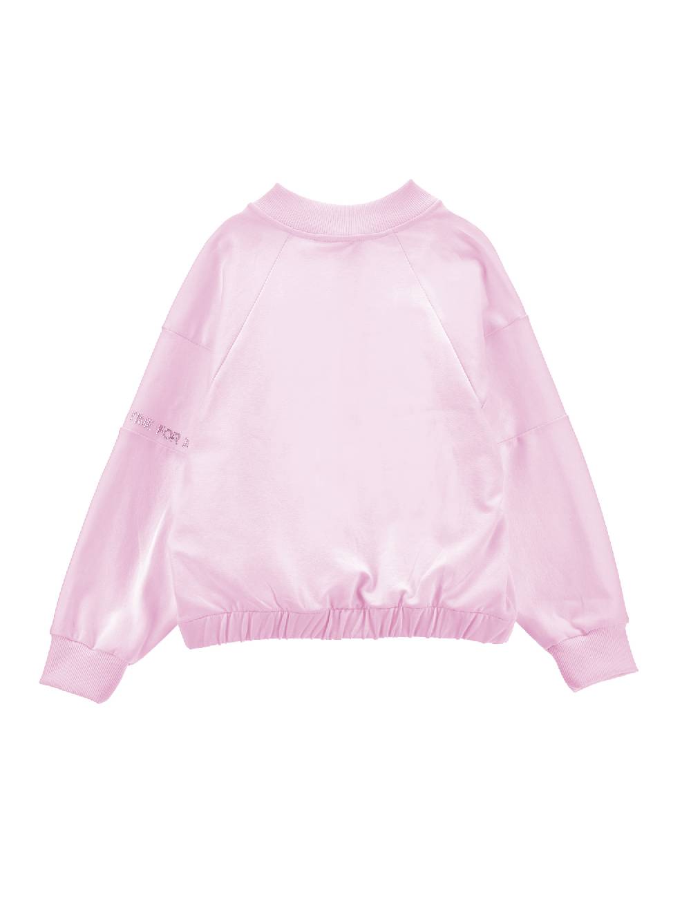 Monnalisa Felpa Aperta Con Borchiette