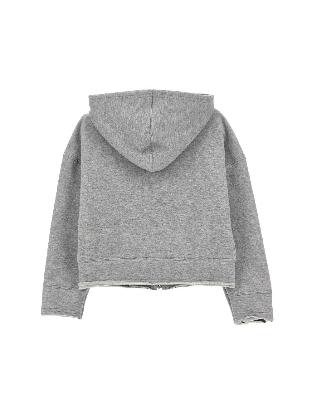 Monnalisa Felpa Aperta Con Cappuccio Cip