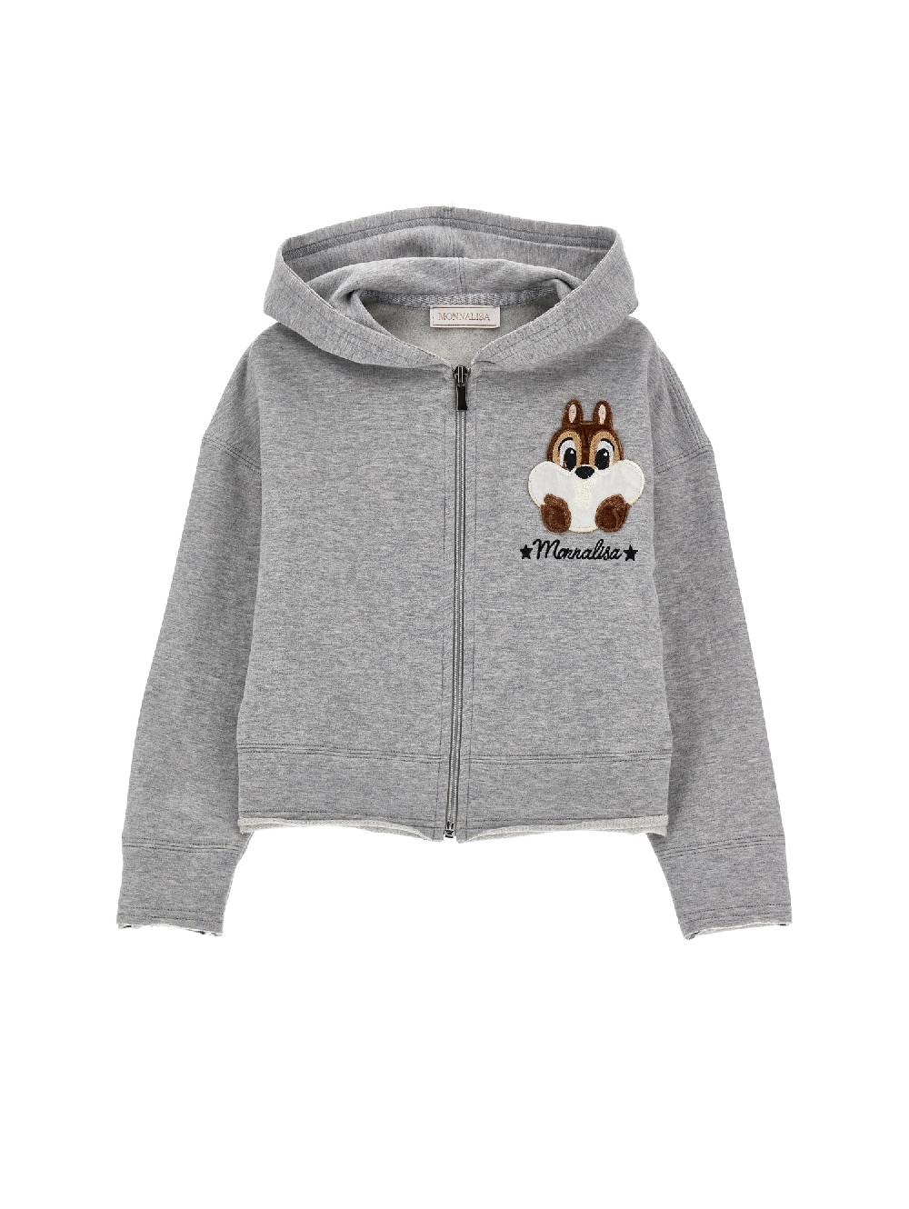 Monnalisa Felpa aperta con cappuccio Cip