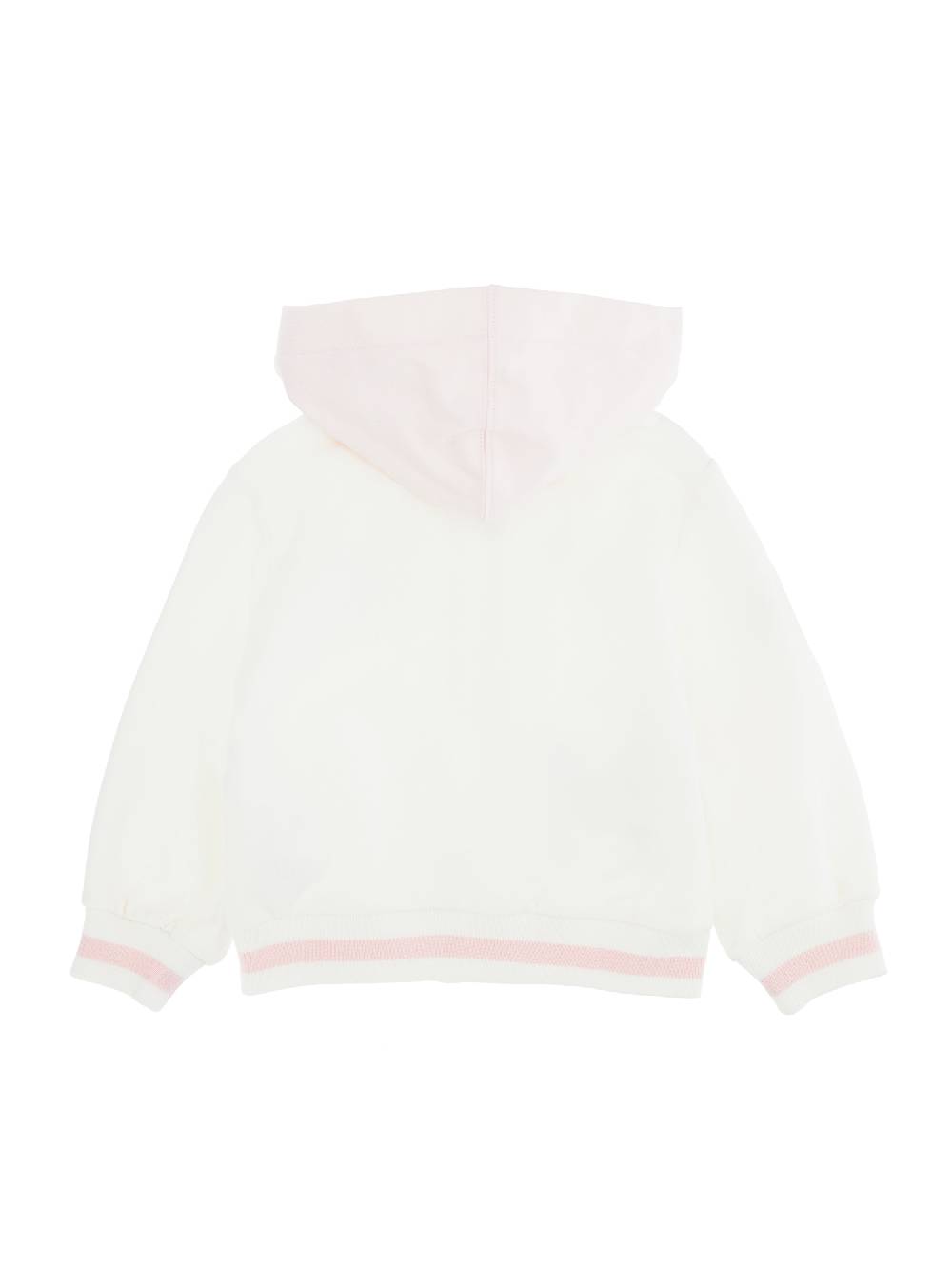 Monnalisa Felpa Aperta Con Cappuccio College