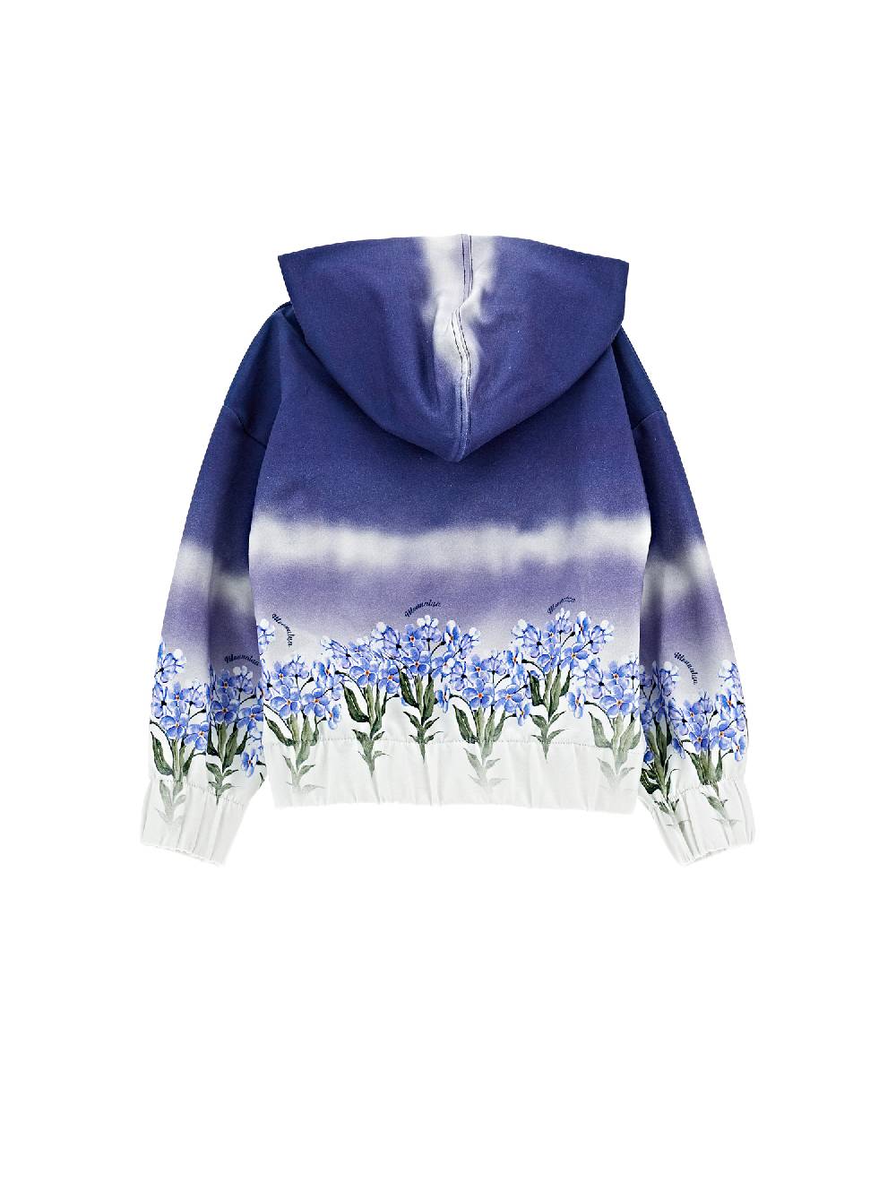 Monnalisa Felpa Aperta Degradé