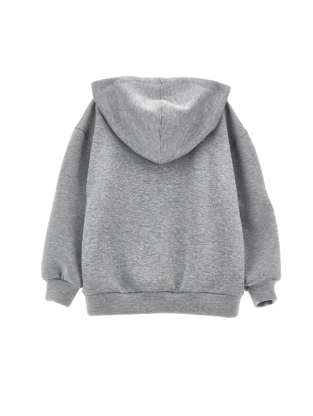 Monnalisa Felpa Aperta Neoprene Accoppiato