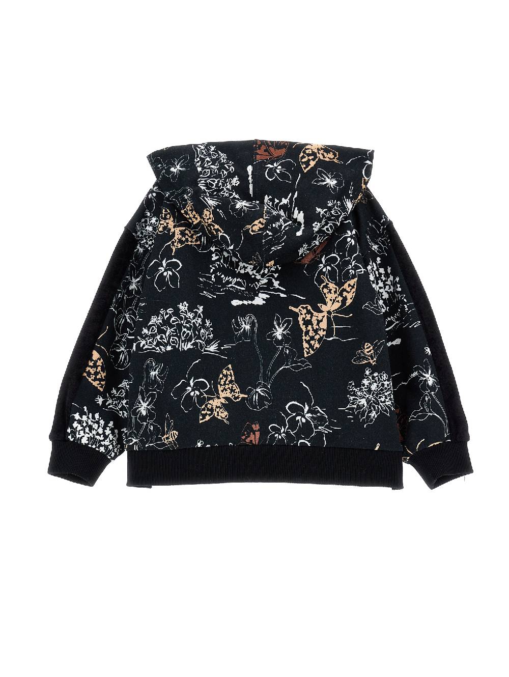 Monnalisa Felpa Aperta Toile De Jouy