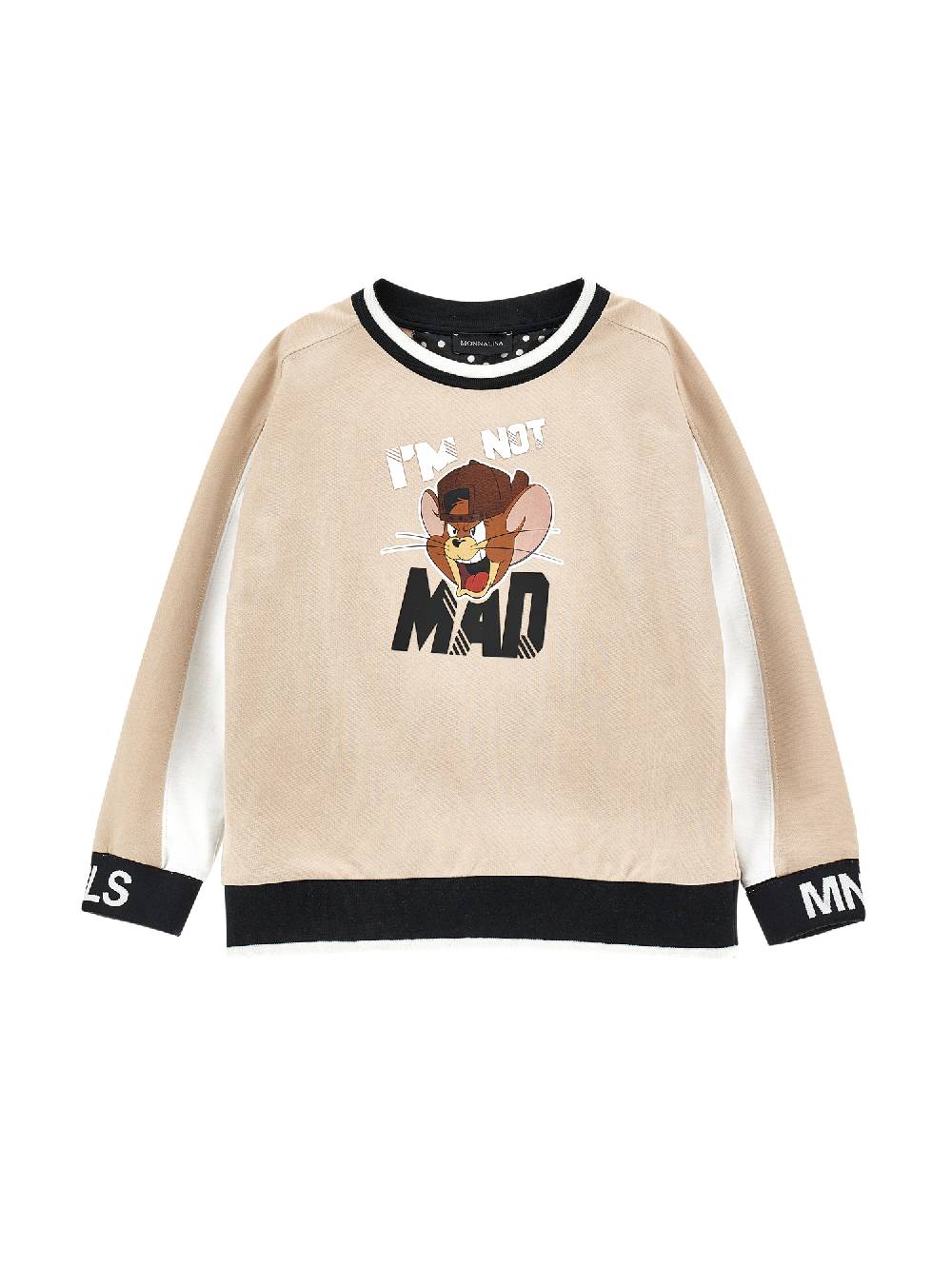 Monnalisa Felpa bicolore Jerry