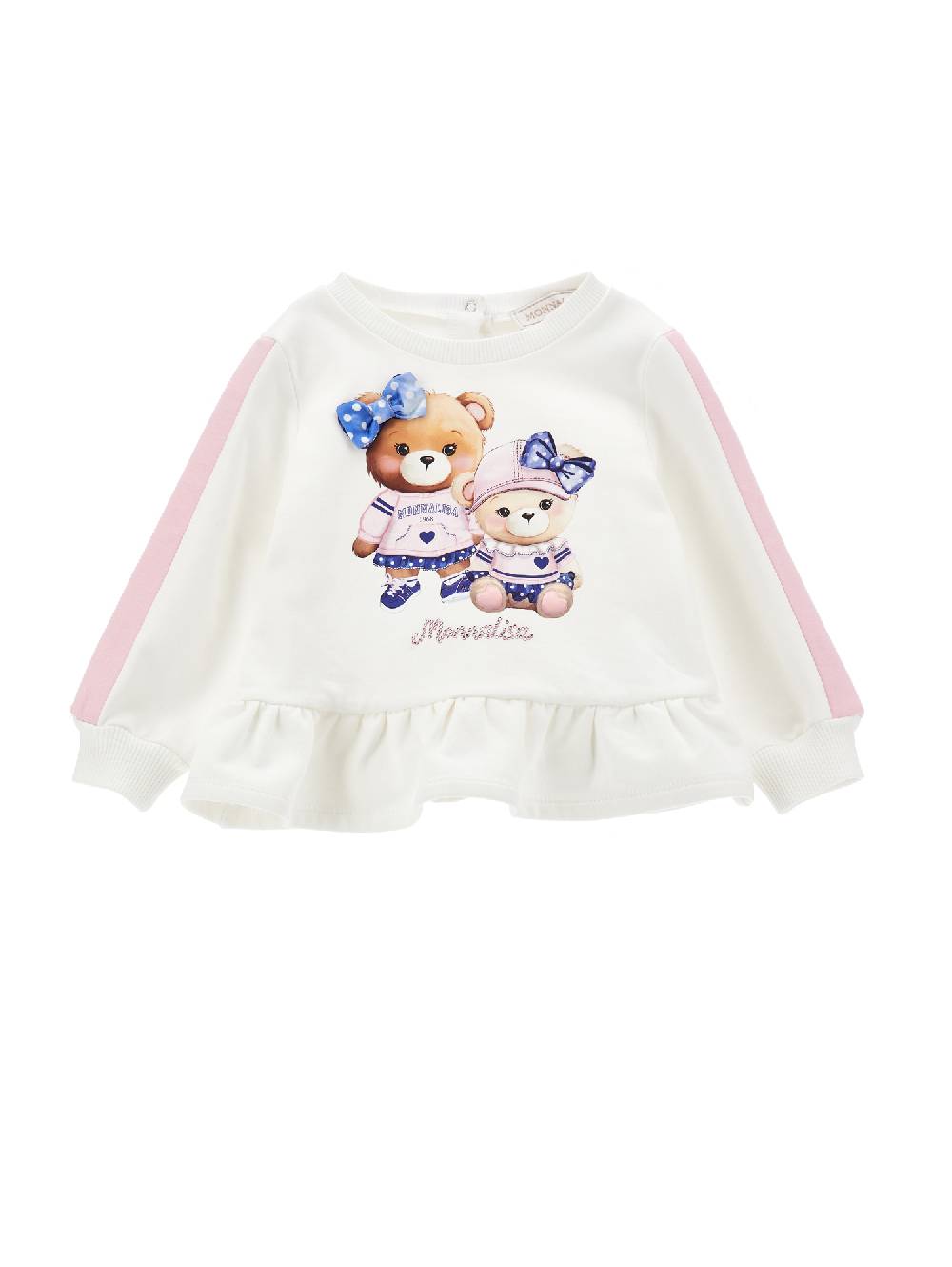 Monnalisa Felpa chiusa con galette