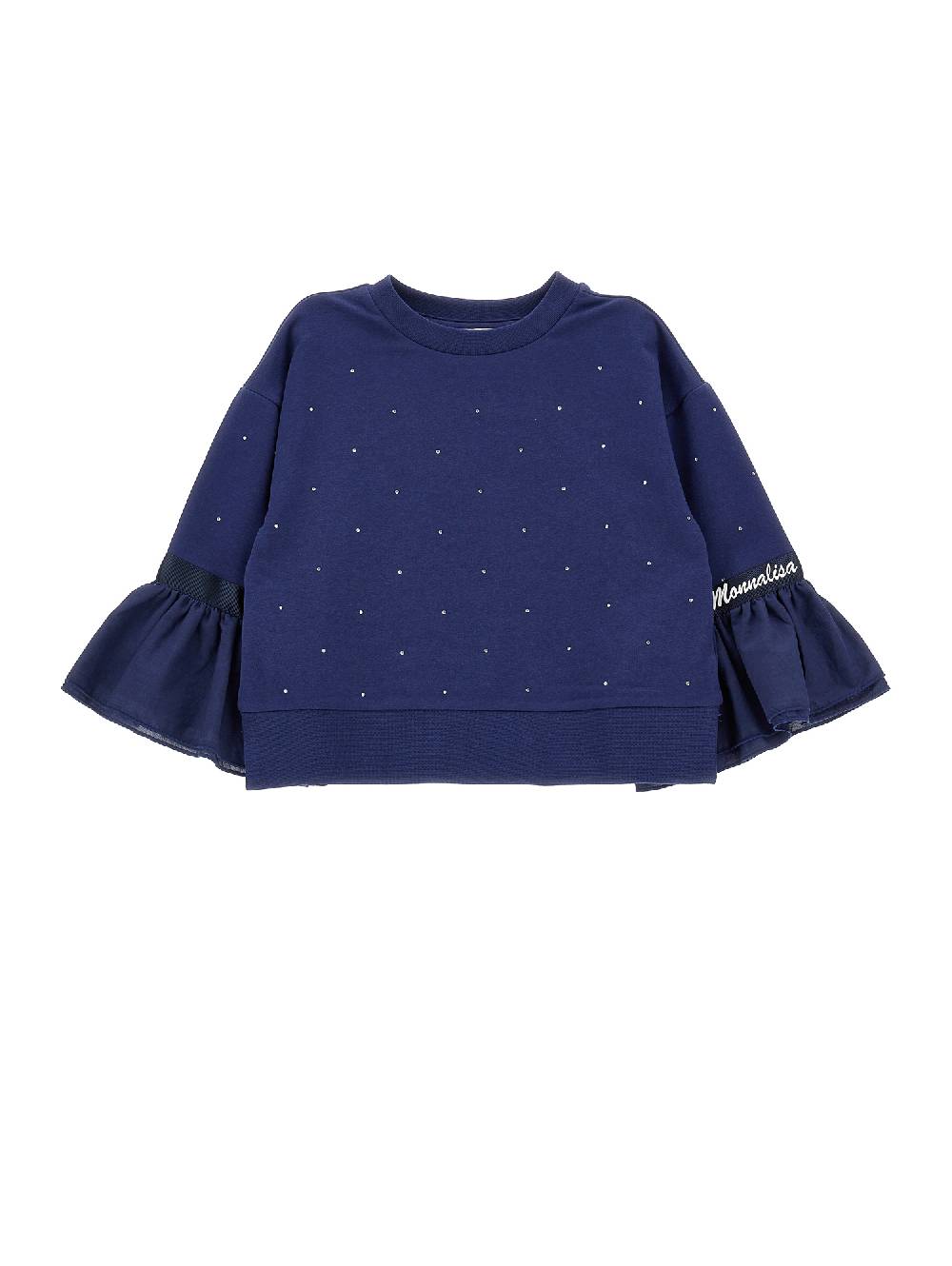 Monnalisa Felpa chiusa con galette