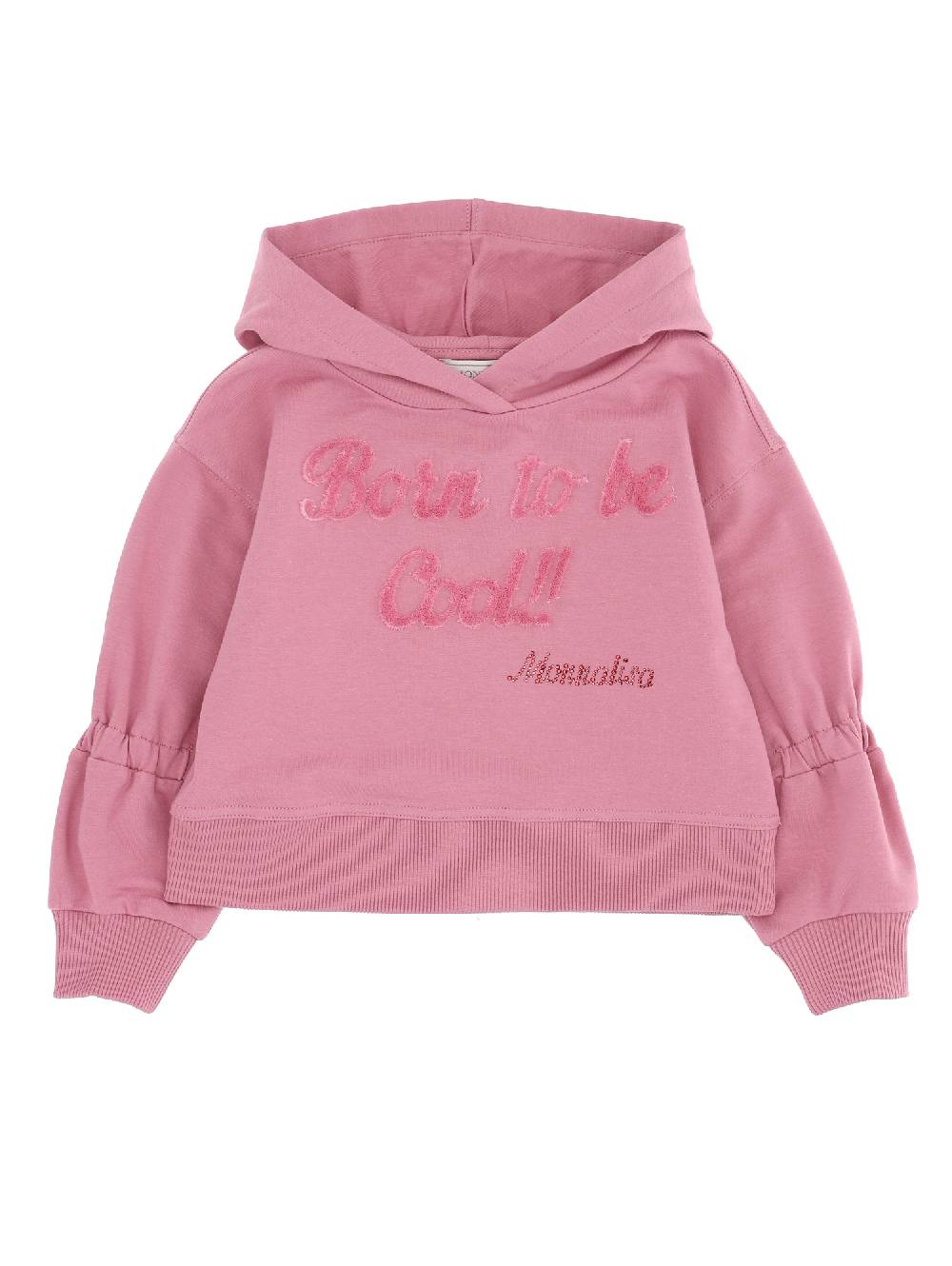 Monnalisa Felpa con cappuccio "Born to be cool"