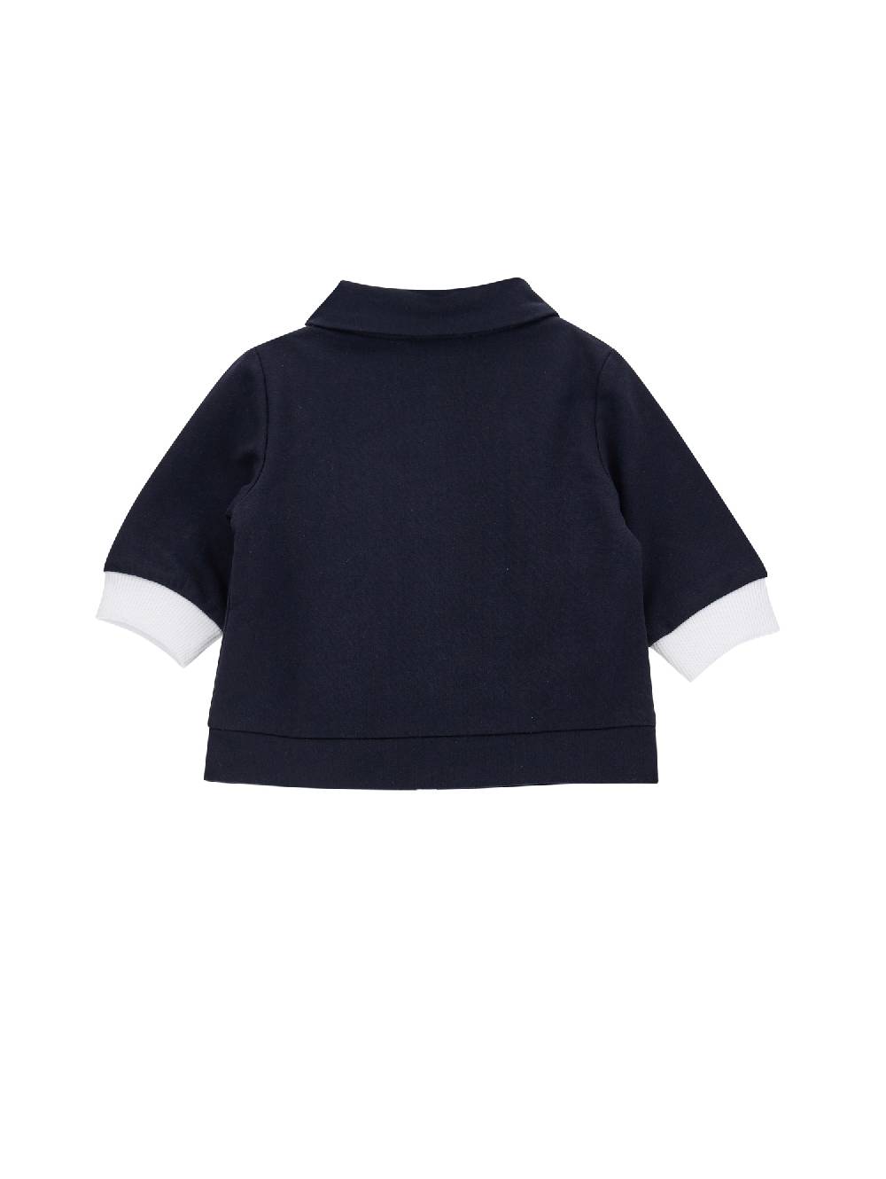 Monnalisa Felpa Con Colletto Effetto Spugna