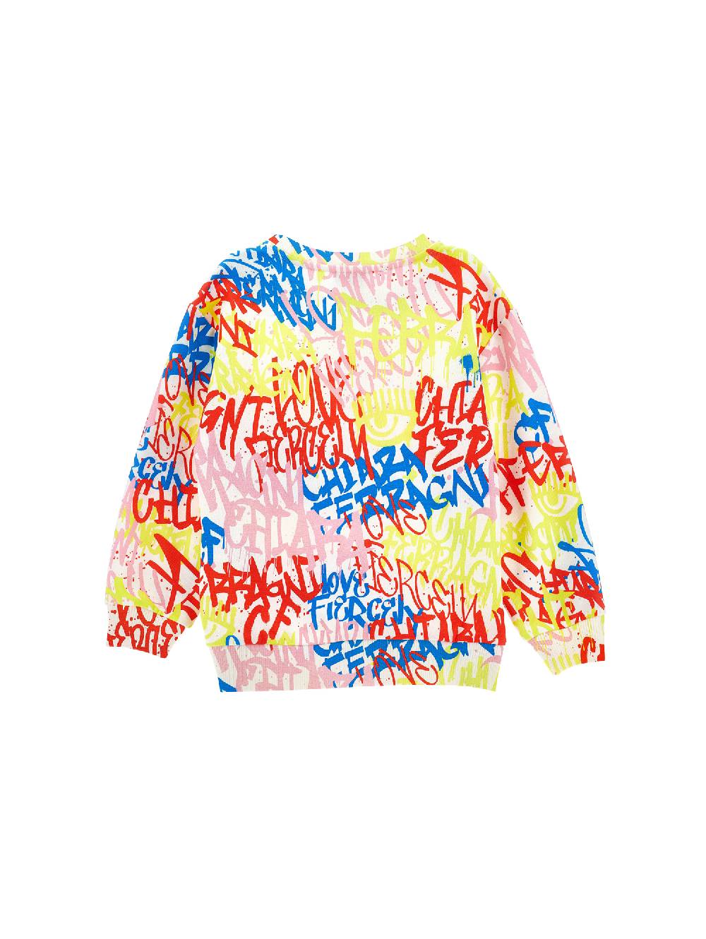 Monnalisa Felpa Cotone CF Graffiti