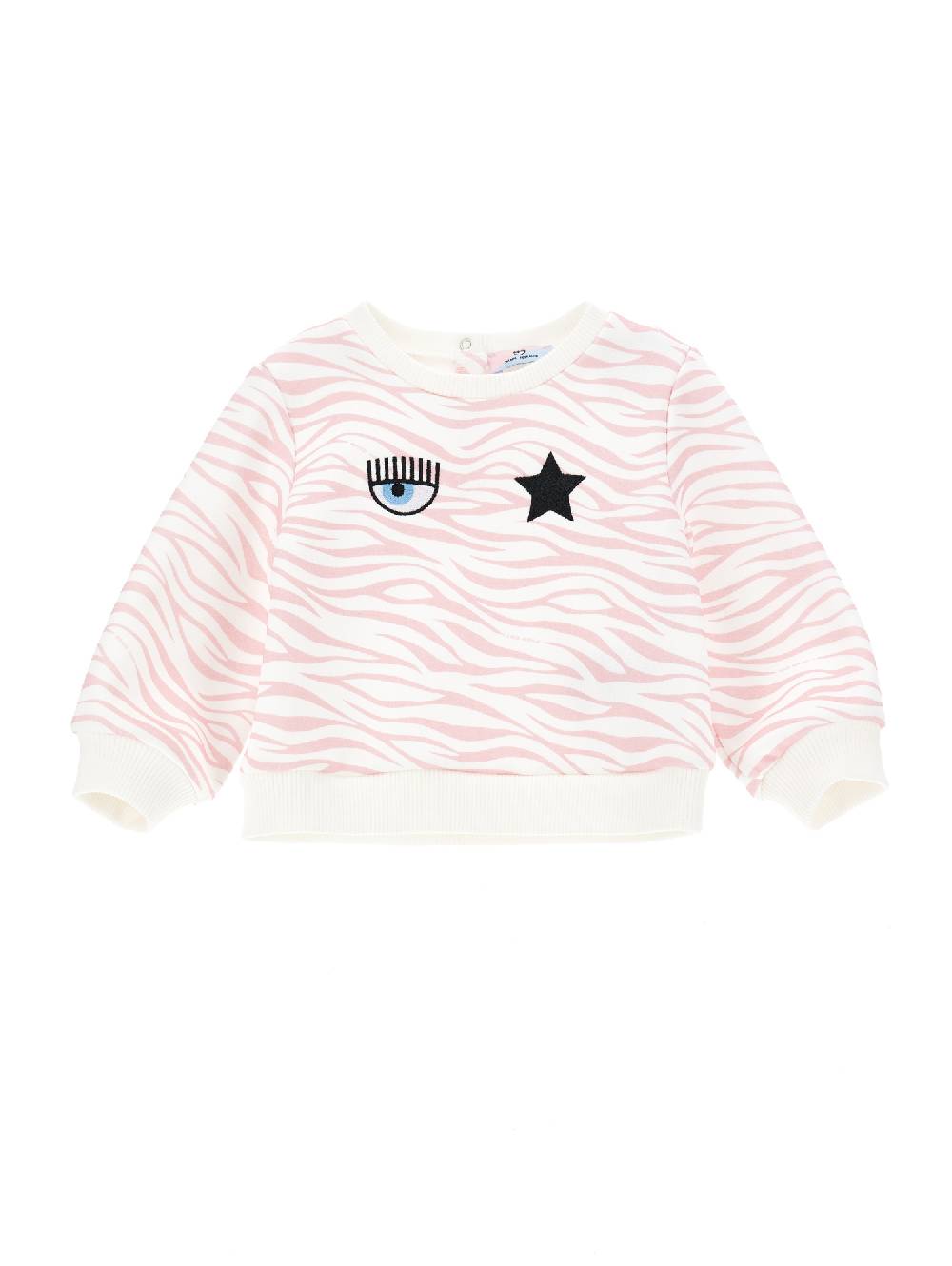 Monnalisa Felpa cotone CF Zebra