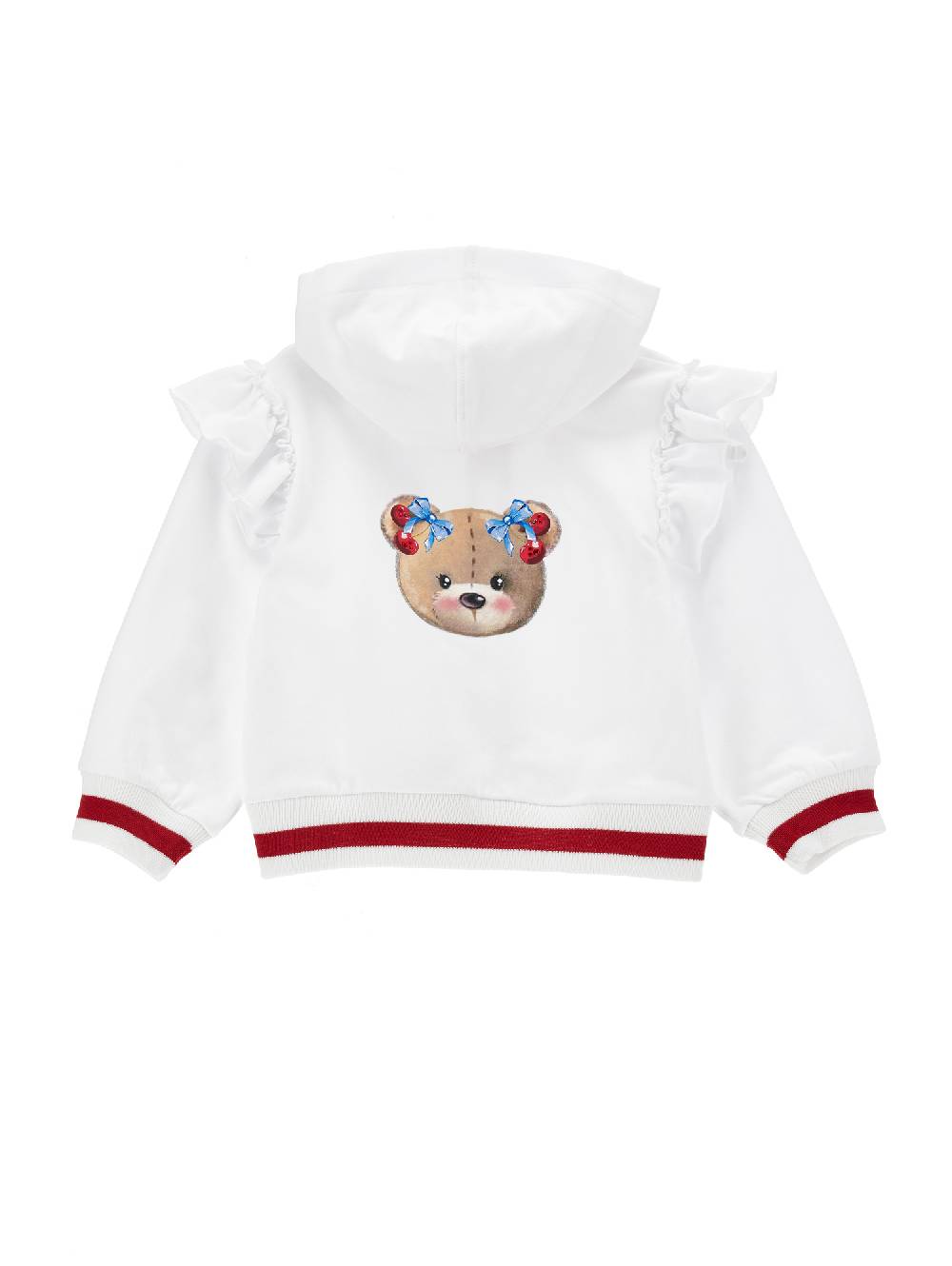 Monnalisa Felpa Cotone Con Cappuccio