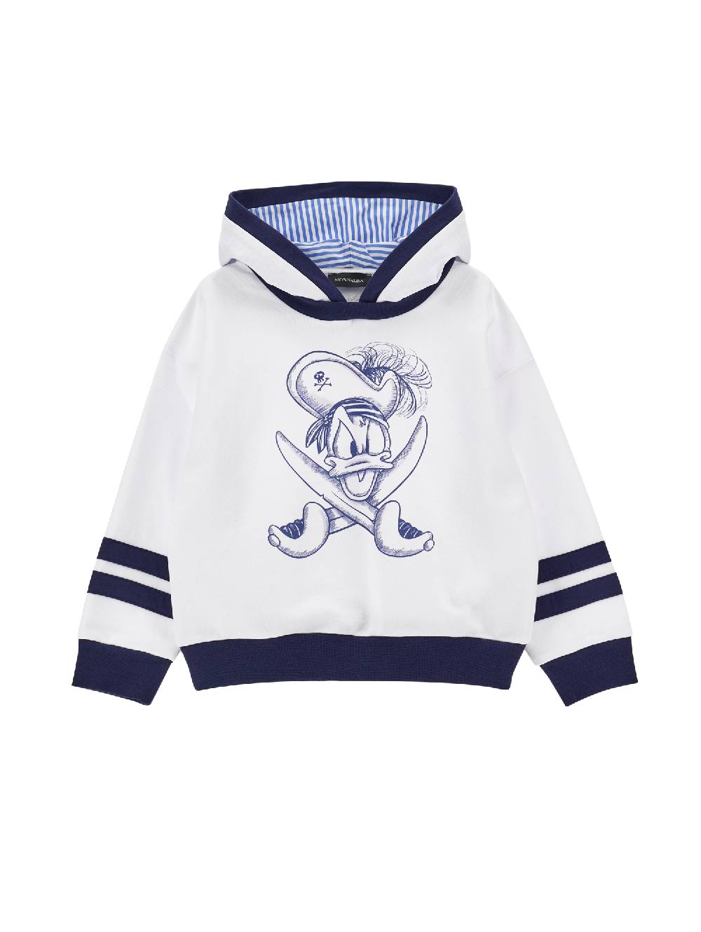 Monnalisa Felpa cotone Donald Duck