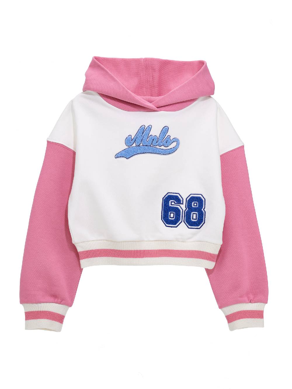 Monnalisa Felpa cropped college