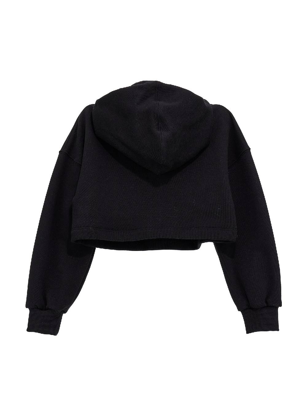 Monnalisa Felpa Cropped Con Frange