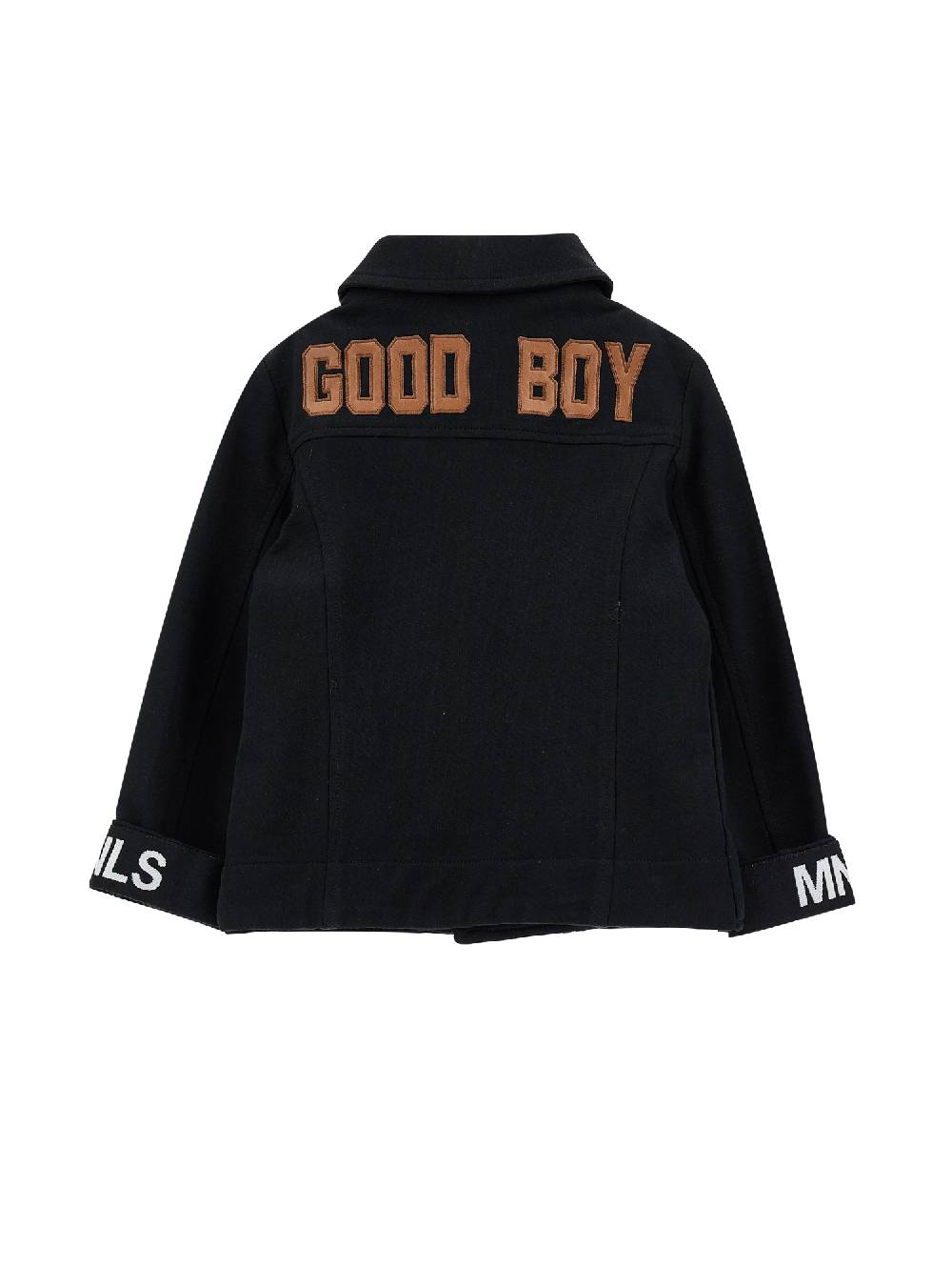 Monnalisa Felpa Effetto Chiodo Pelle