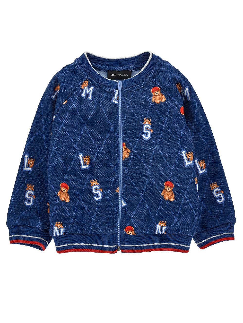 Monnalisa Felpa girocollo orsetti