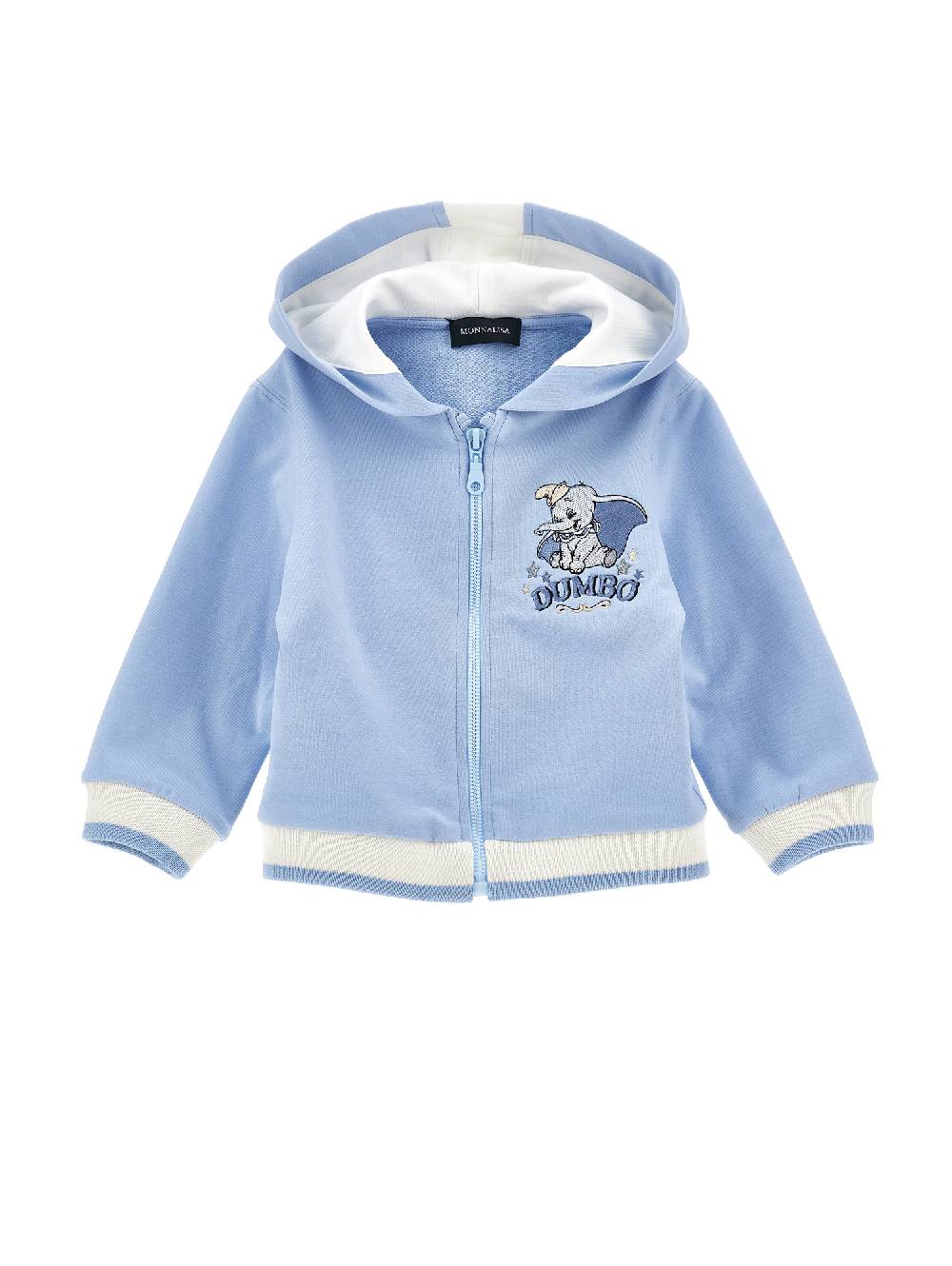 Monnalisa Felpa hoodie bicolor Dumbo