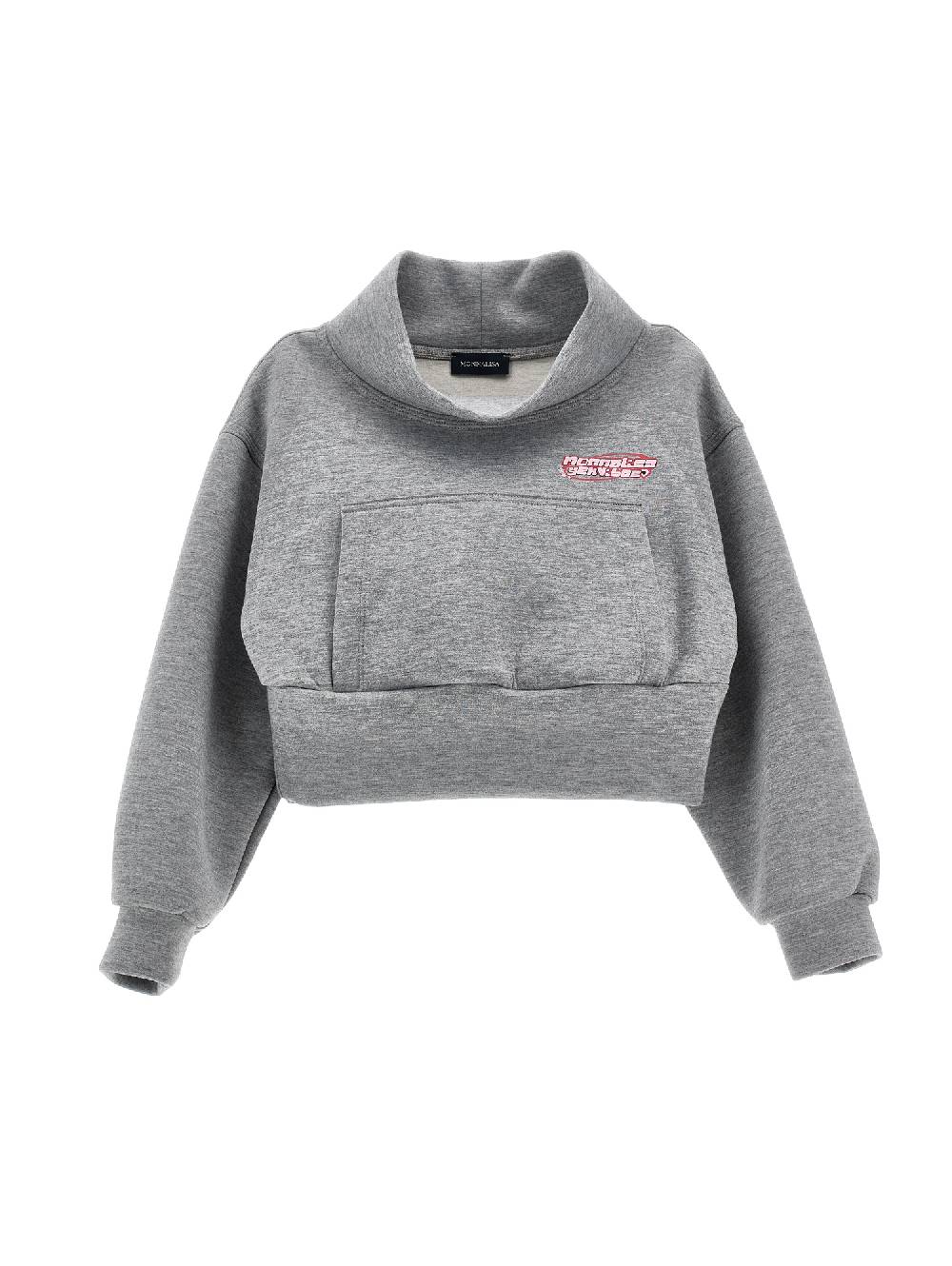 Monnalisa Felpa neoprene collo ad anello